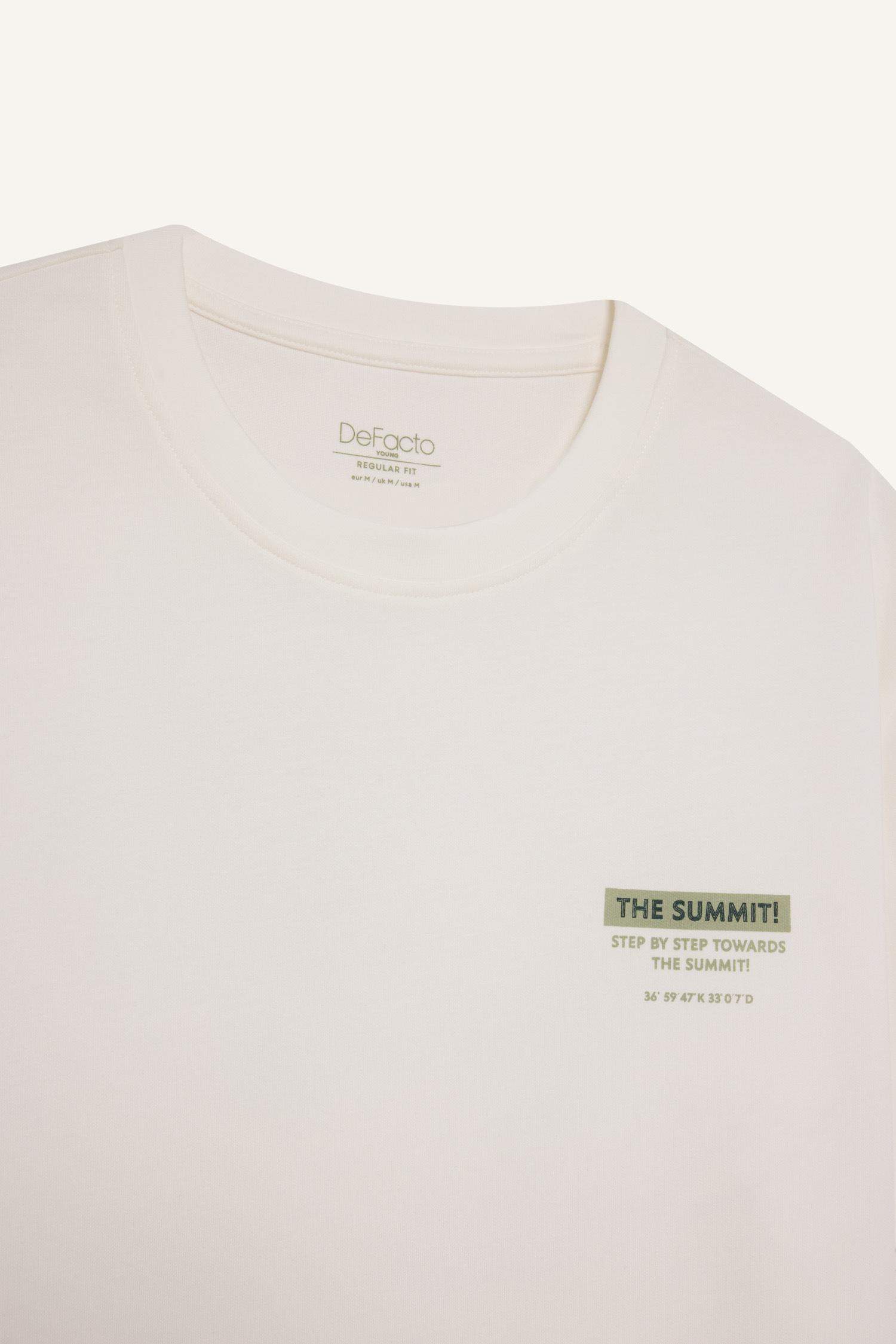 تيشيرت تقيل قصة عادية بياخة مستديرة