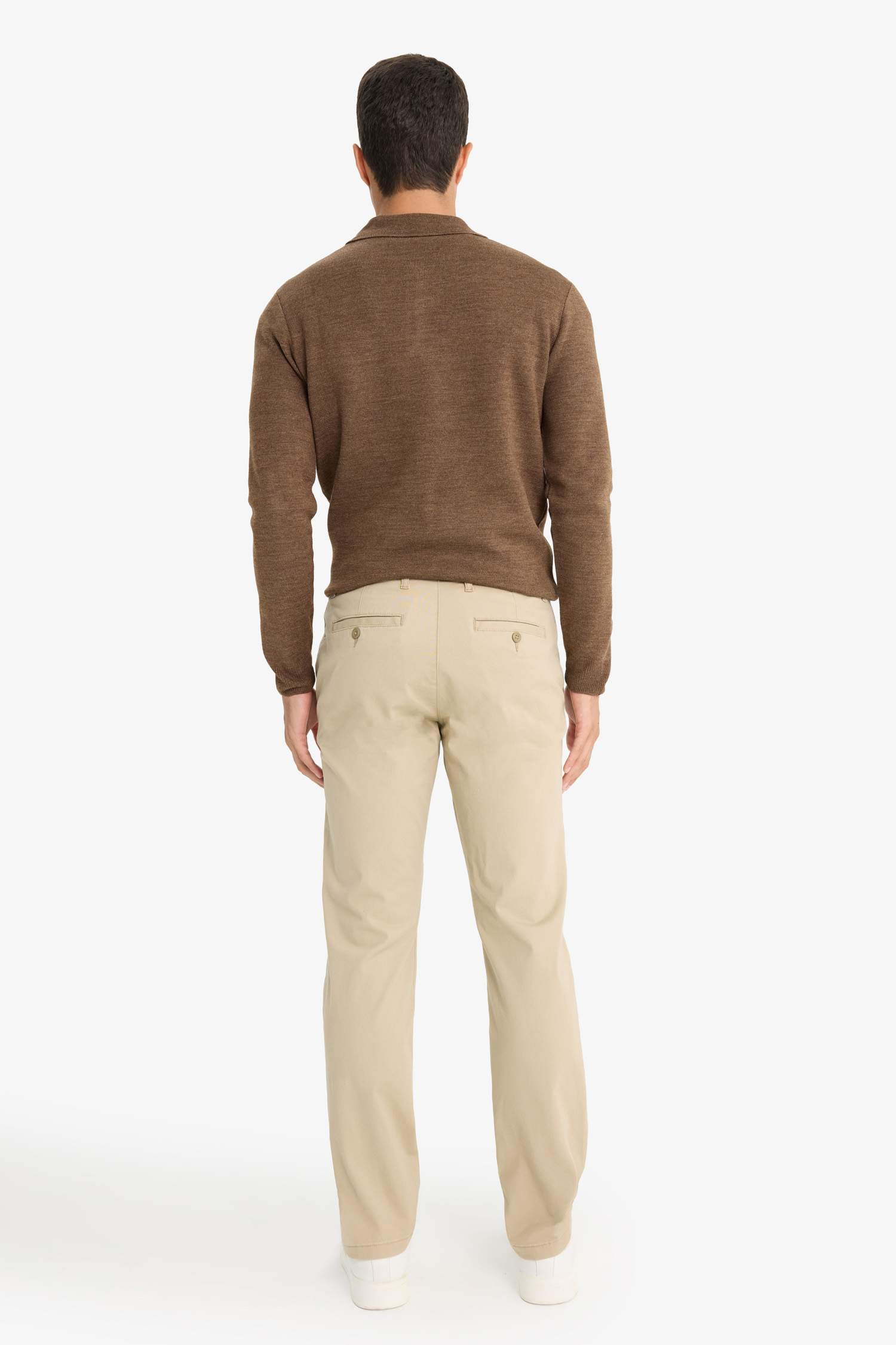 Прямые брюки чинос, канвас