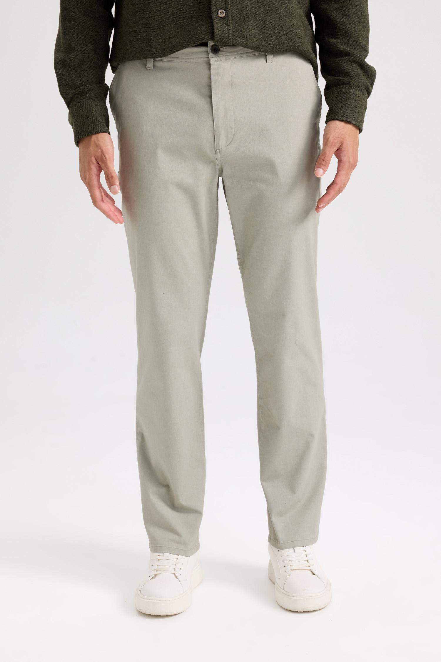 Regular Hem Trousers