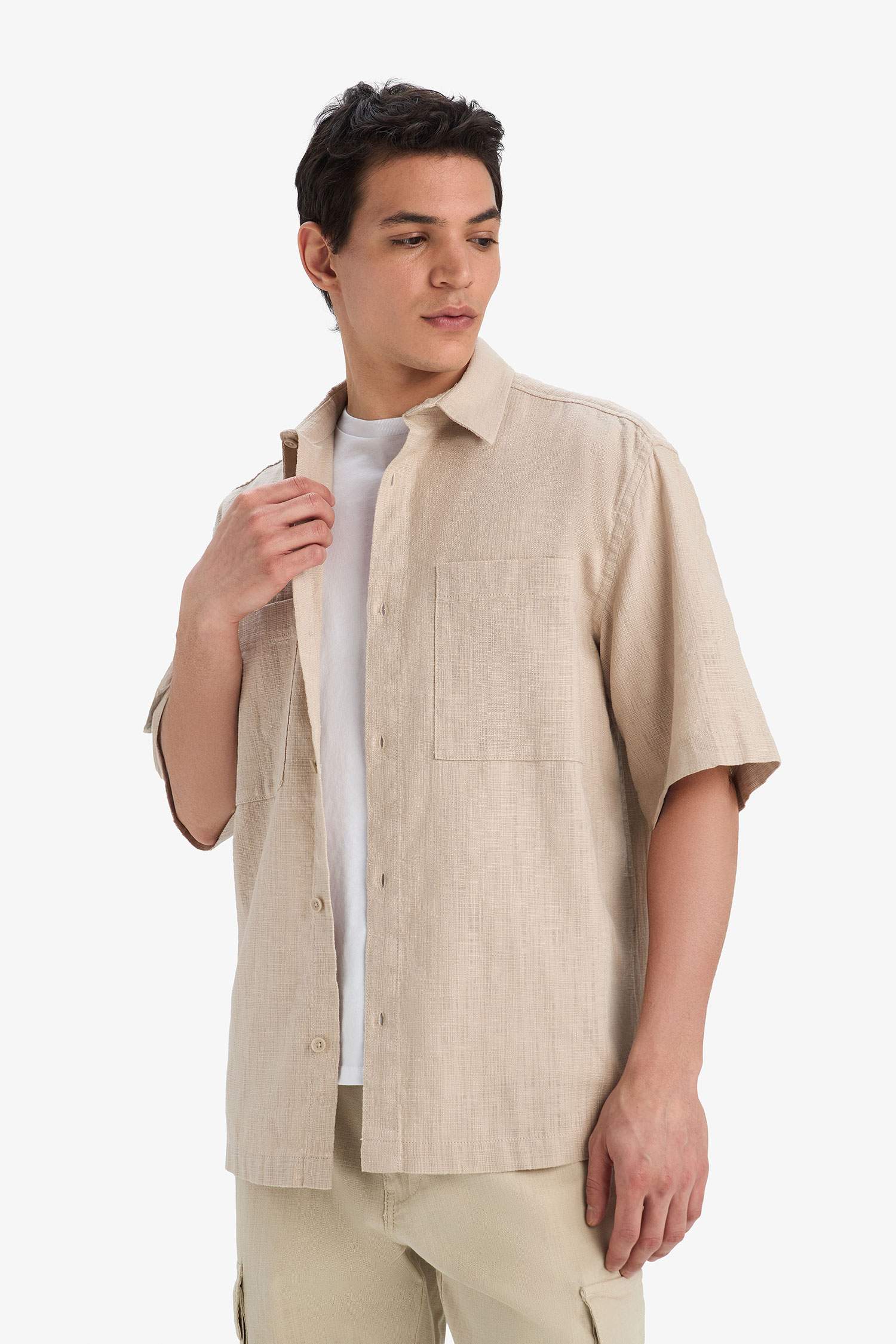 релакс пішімі Қысқа жеңді жейде