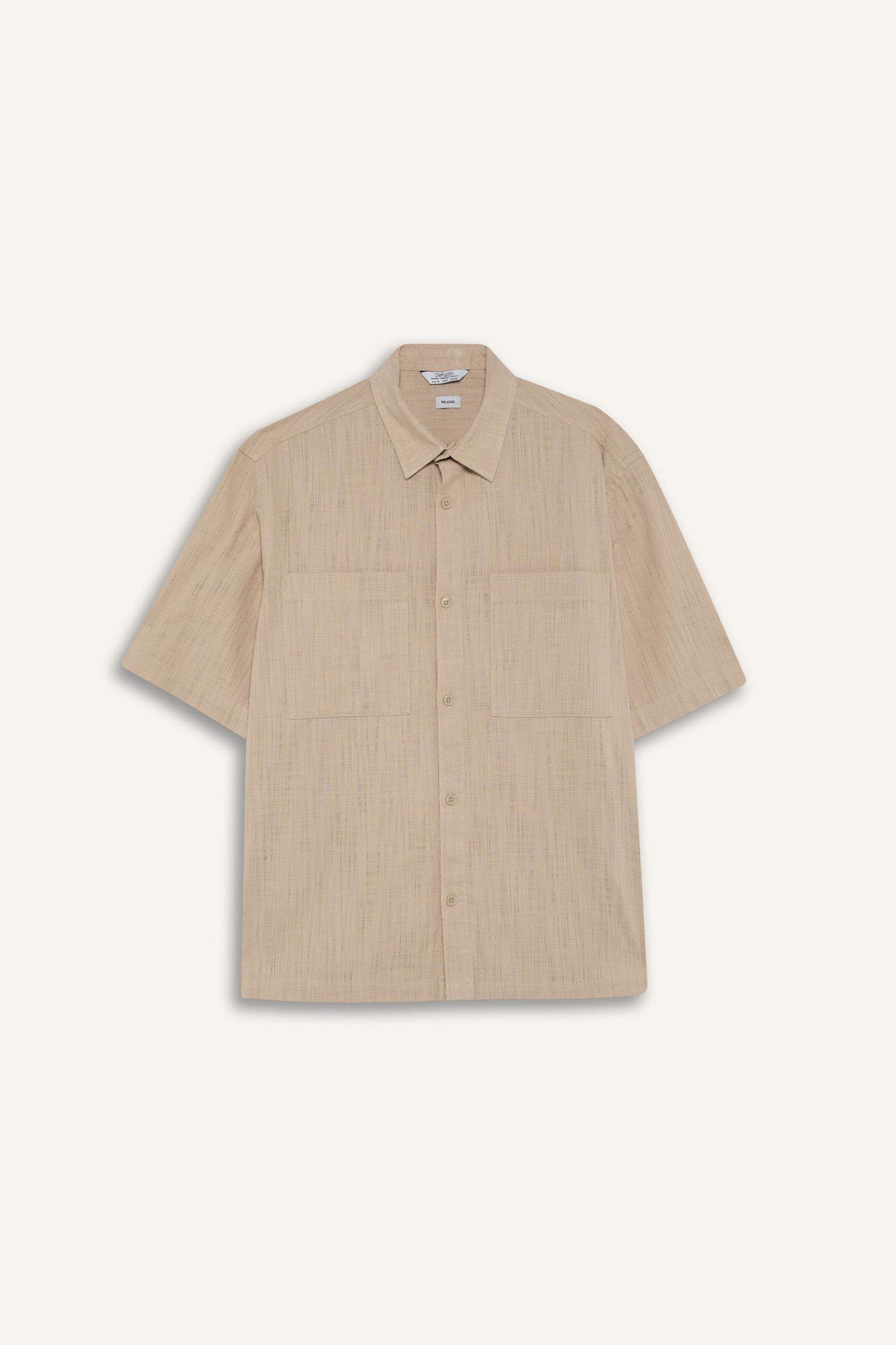 релакс пішімі Қысқа жеңді жейде