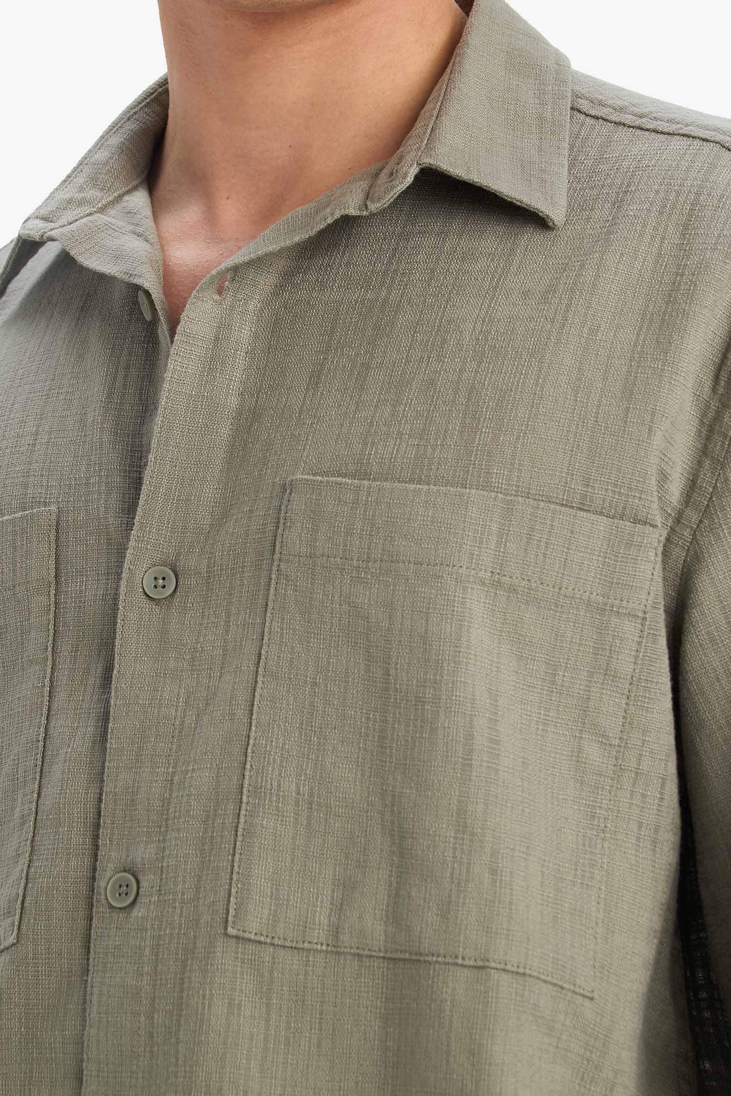 Cotton Relax Fit Short Sleeve Shirt