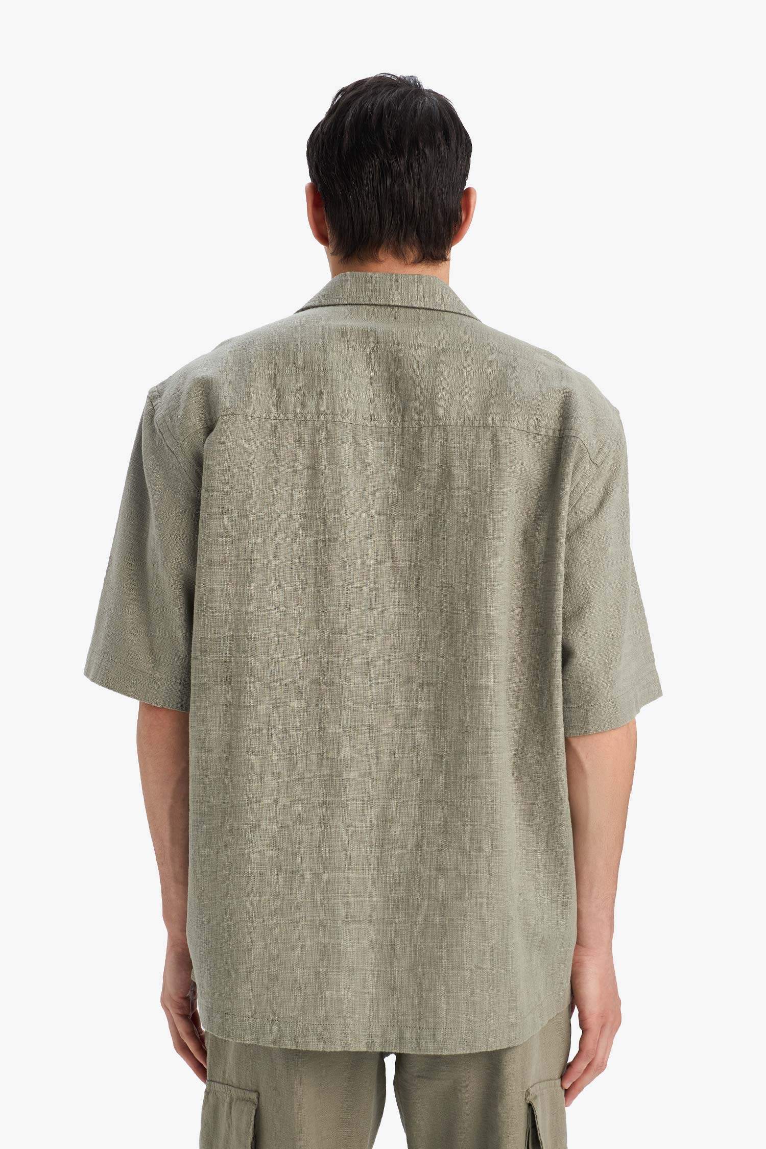 Cotton Relax Fit Short Sleeve Shirt