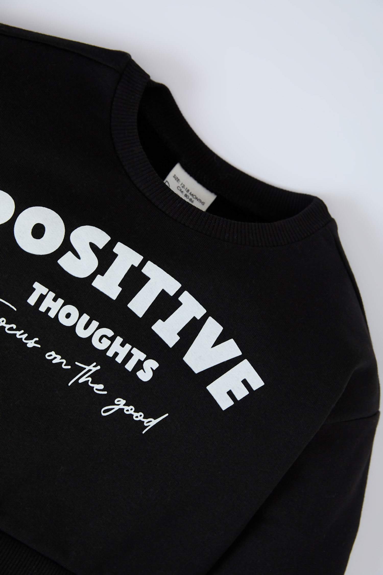 Baby Girl Printed Long Sleeve Sweatshirt Dress