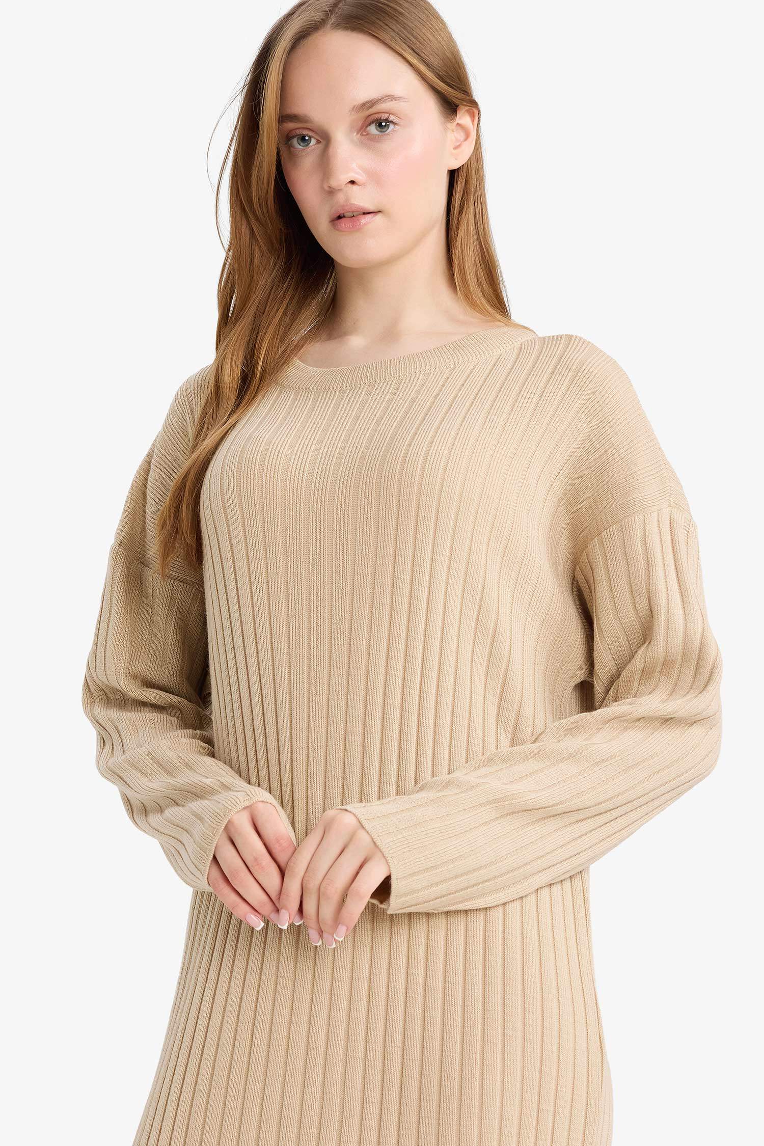 فستان كم طويل قصة عادية