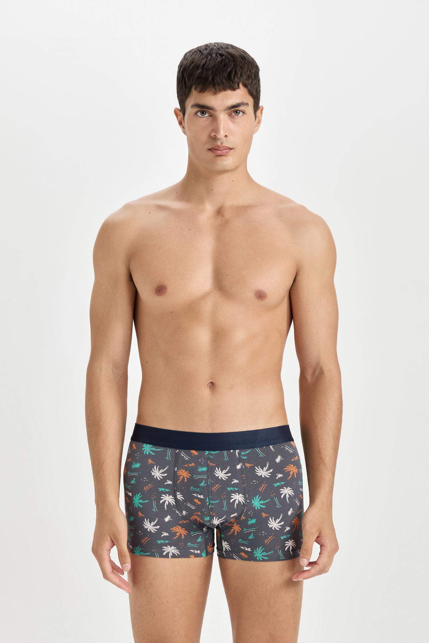 Regular Fit 3'lü Boxer