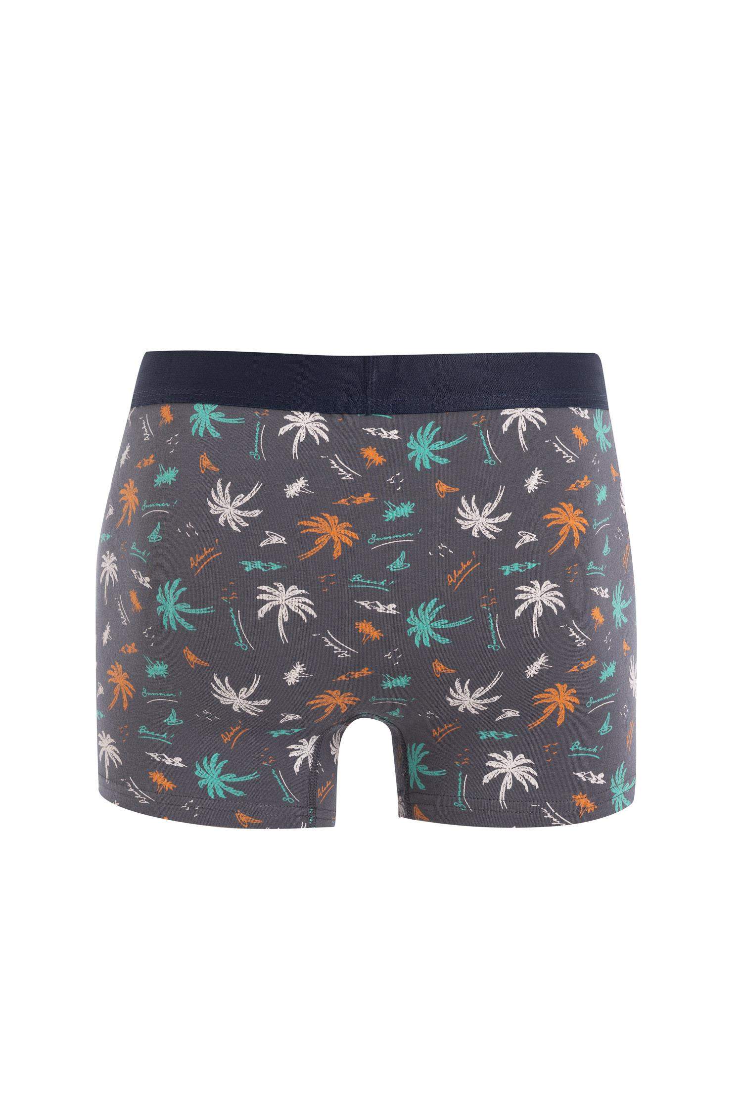 Regular Fit 3'lü Boxer