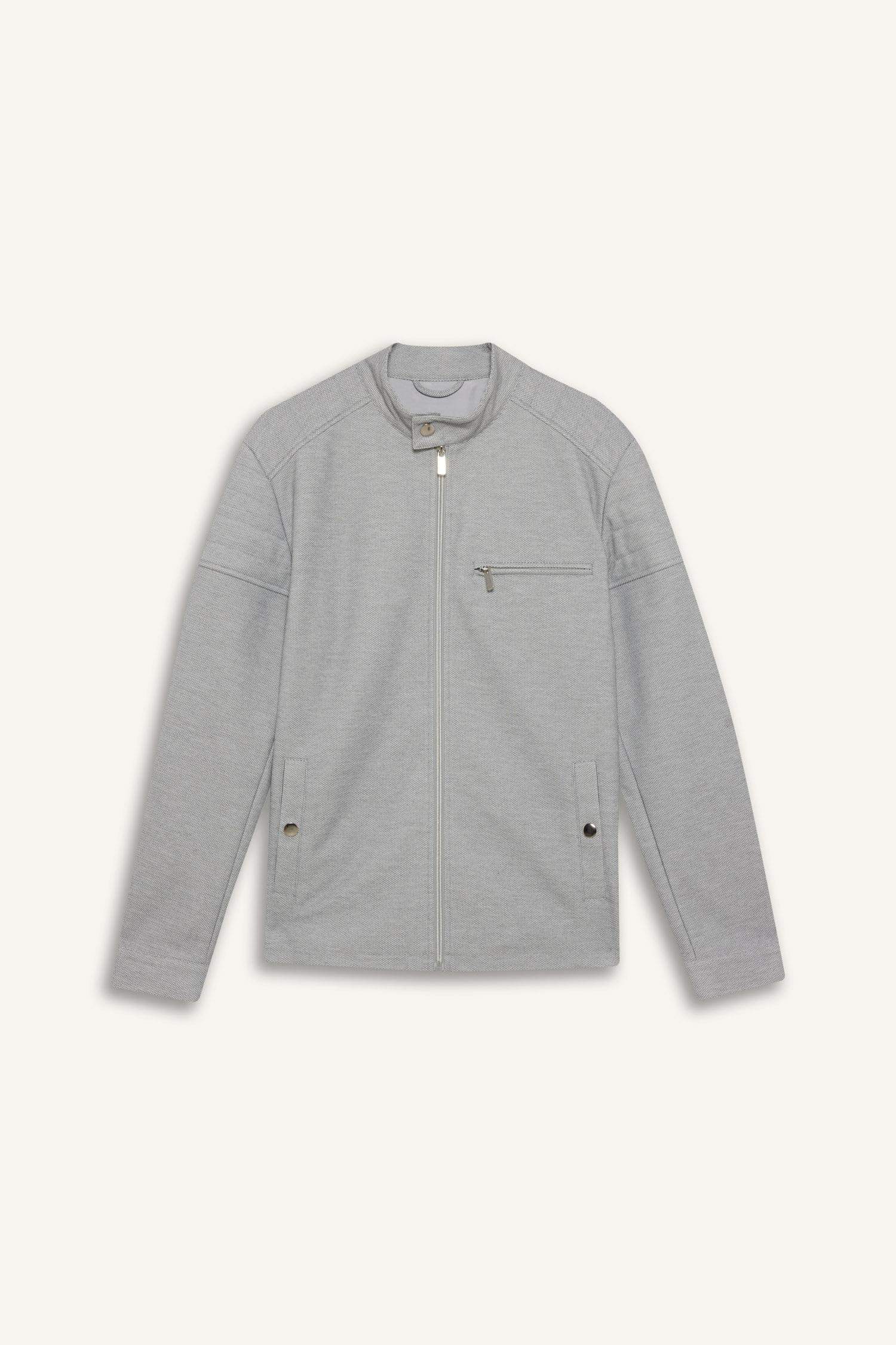 جاكيت دودون سليم فيت برقبة عالية