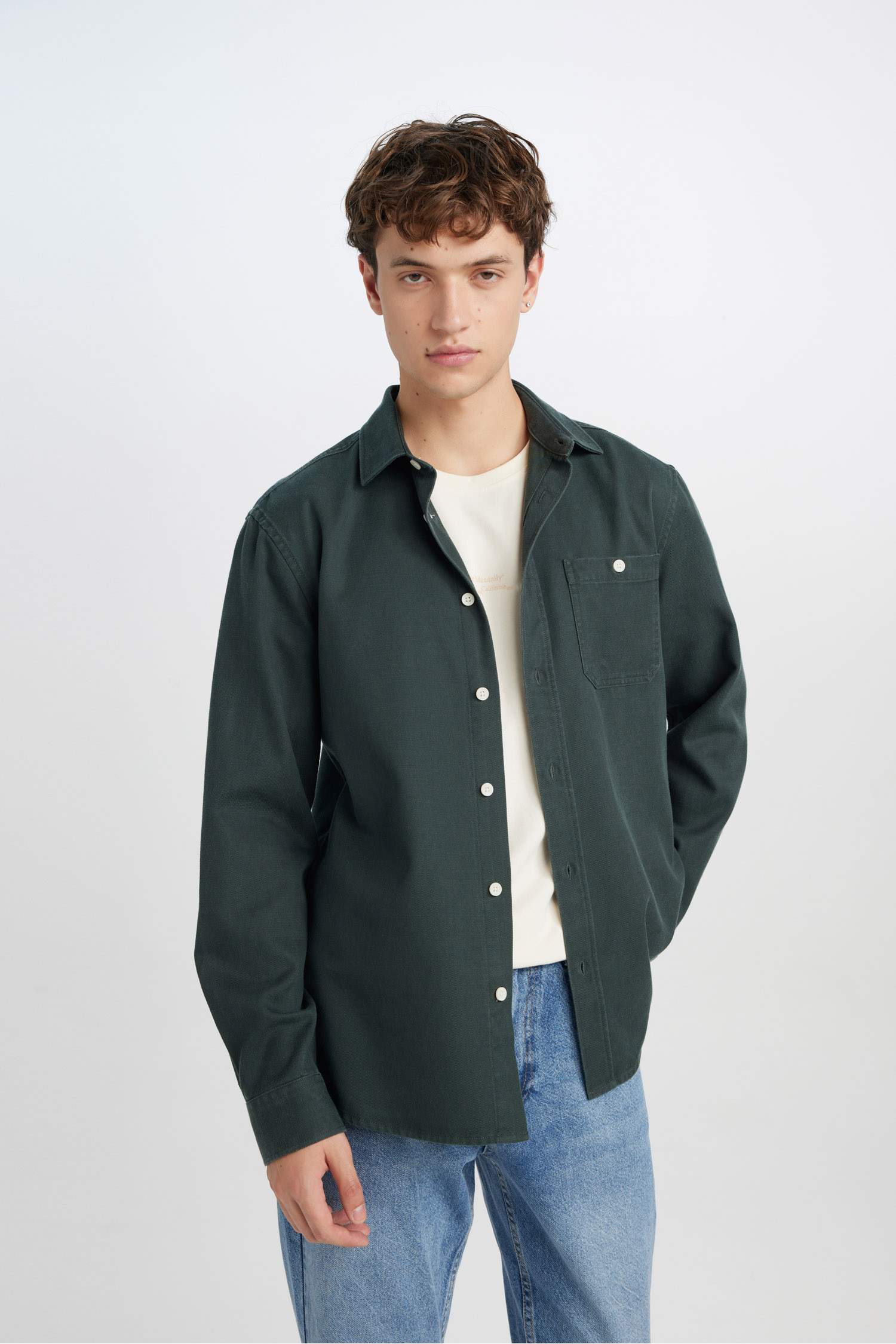 қалыпты пішім Ұзын жеңді көйлек