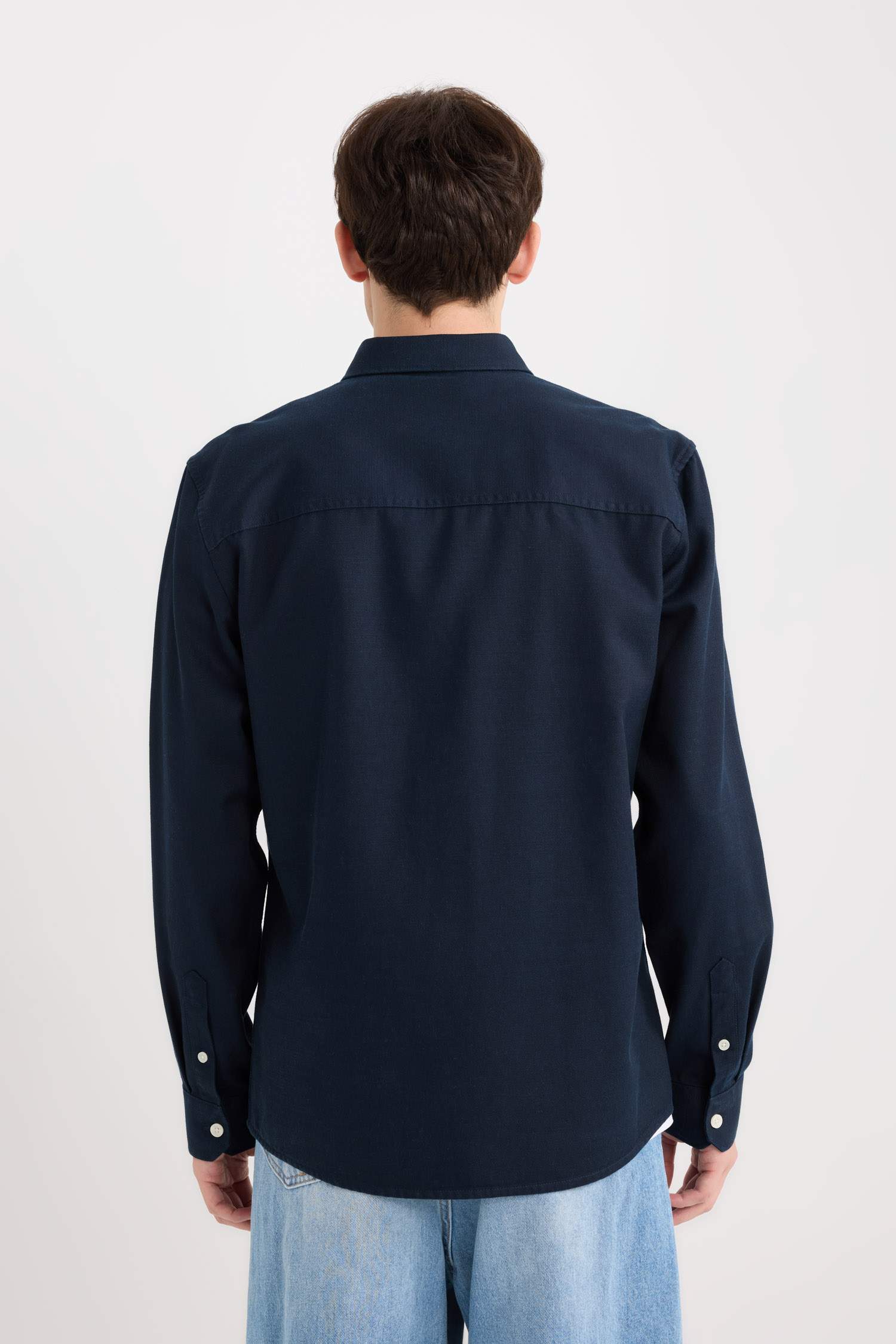 қалыпты пішім Ұзын жеңді көйлек