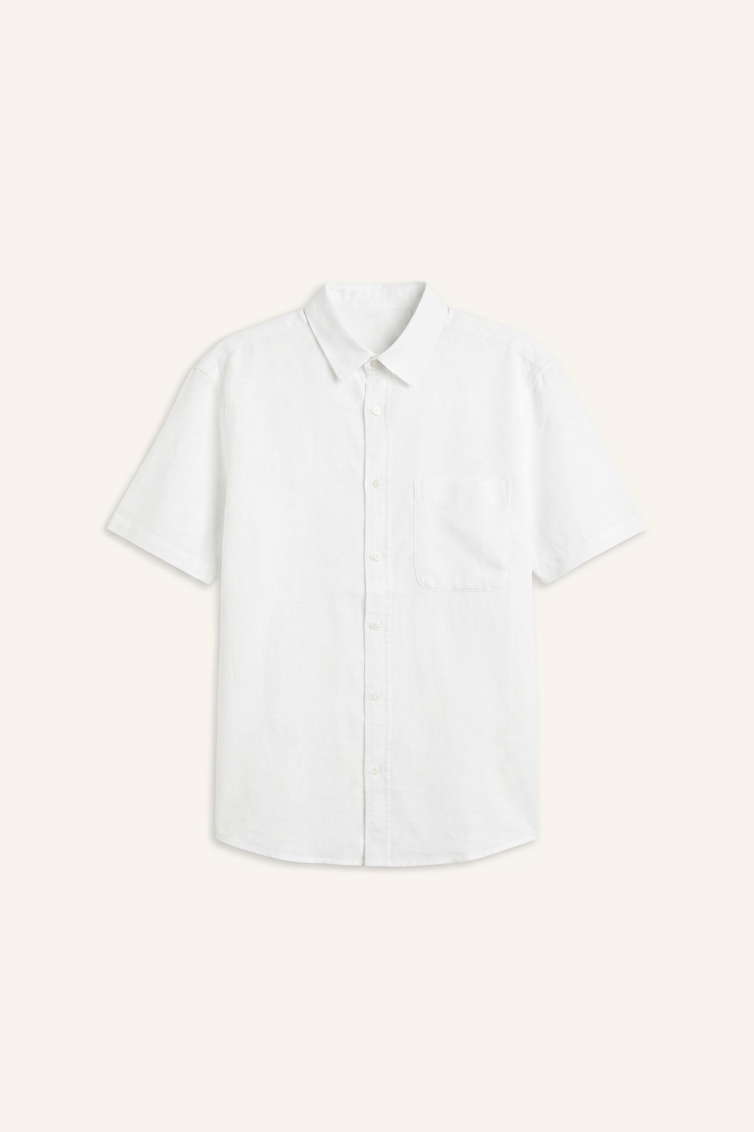 White Man Regular Fit Short Sleeve Shirt 3515844 | DeFacto
