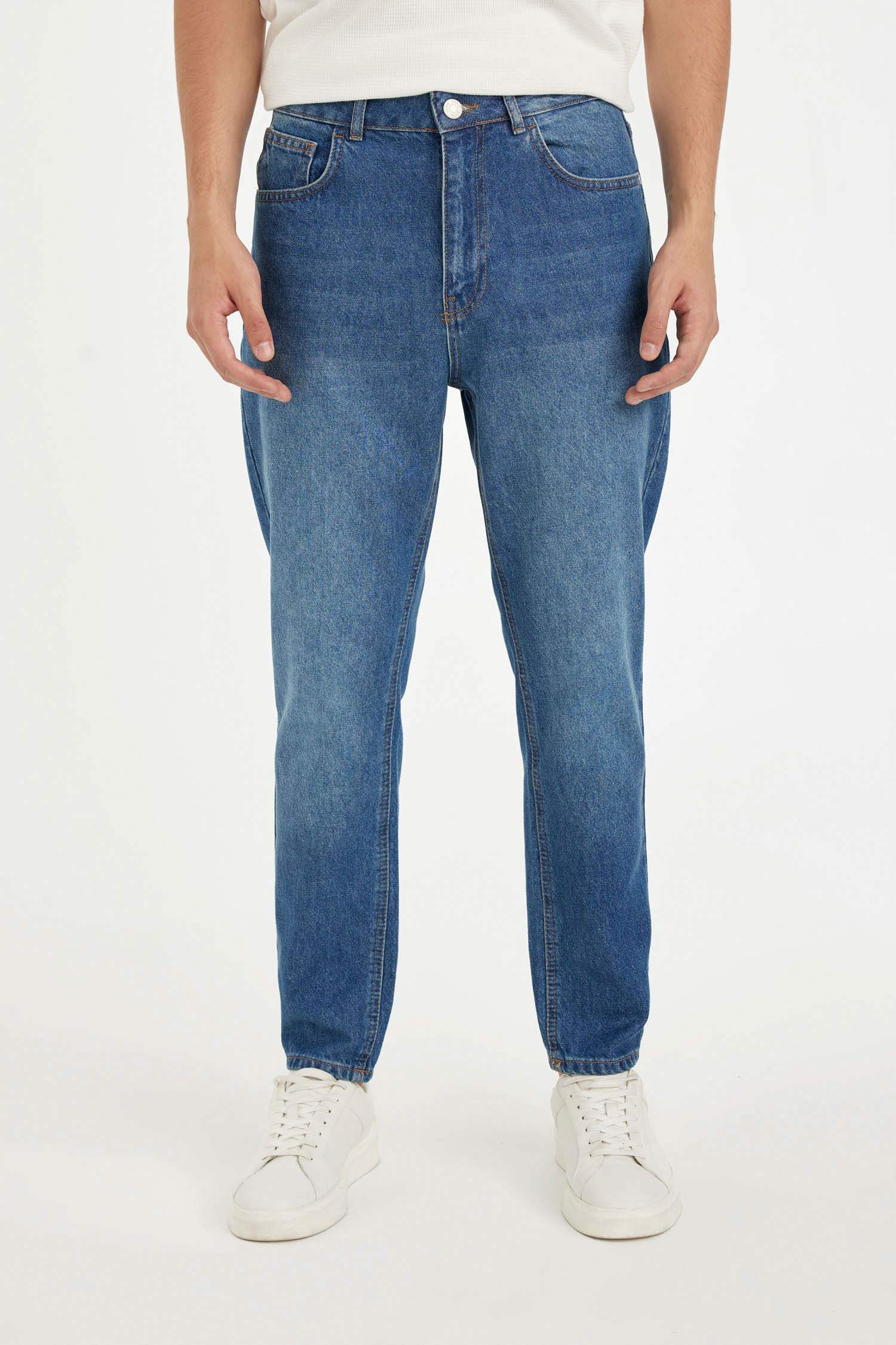 90's Slim Fit High Waist Skinny Leg Jeans