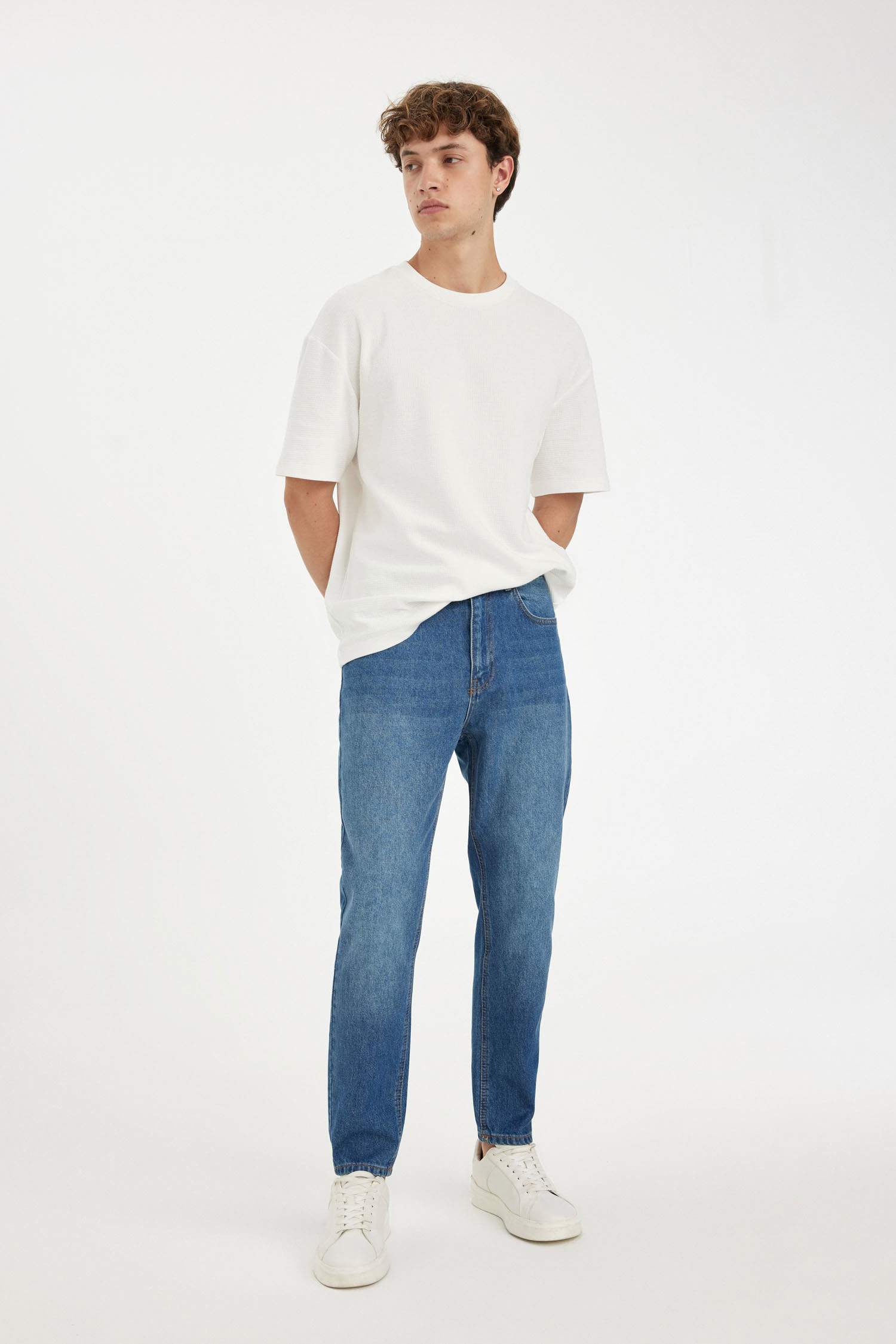 90's Slim Fit High Waist Skinny Leg Jeans