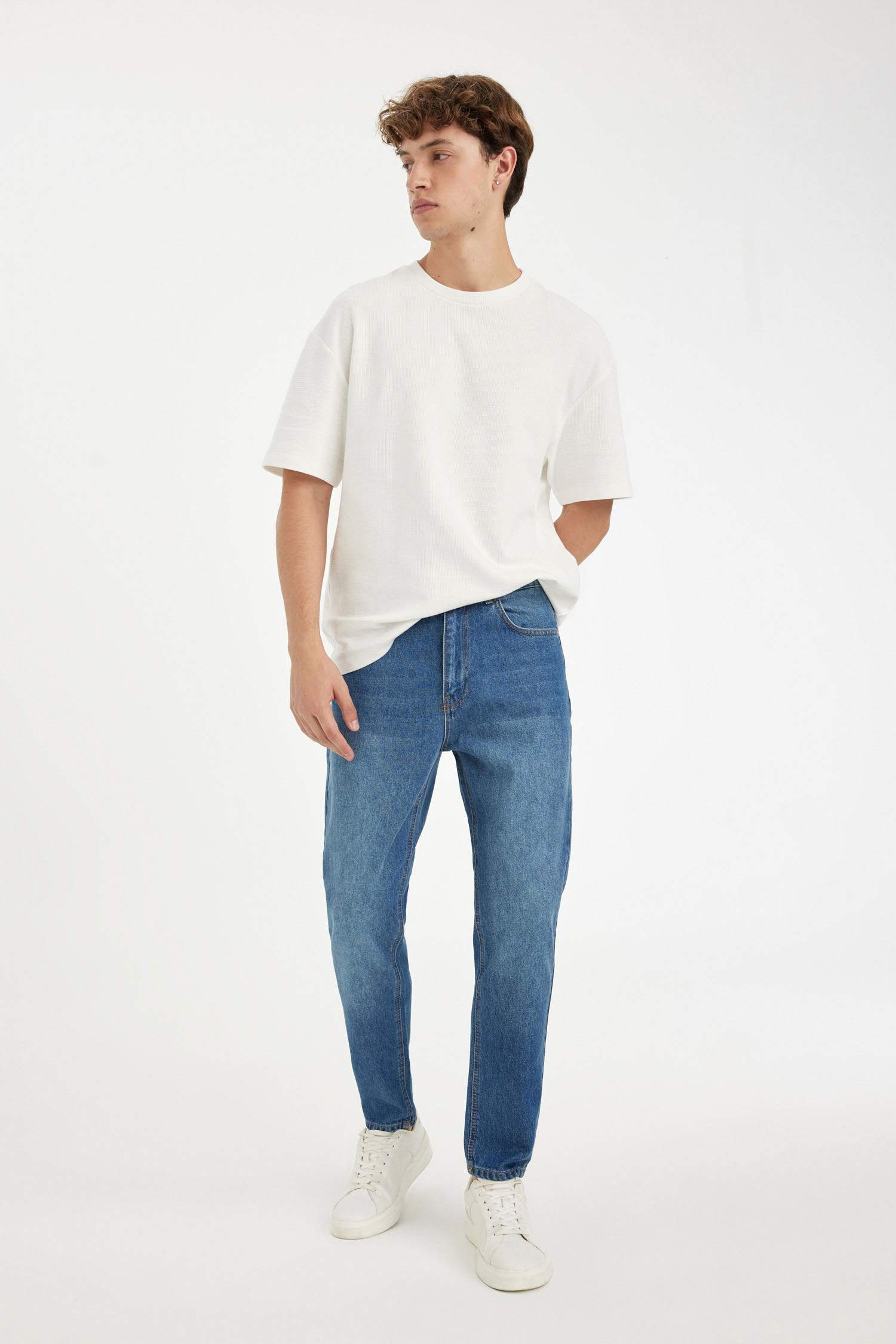 90's Slim Fit High Waist Skinny Leg Jeans