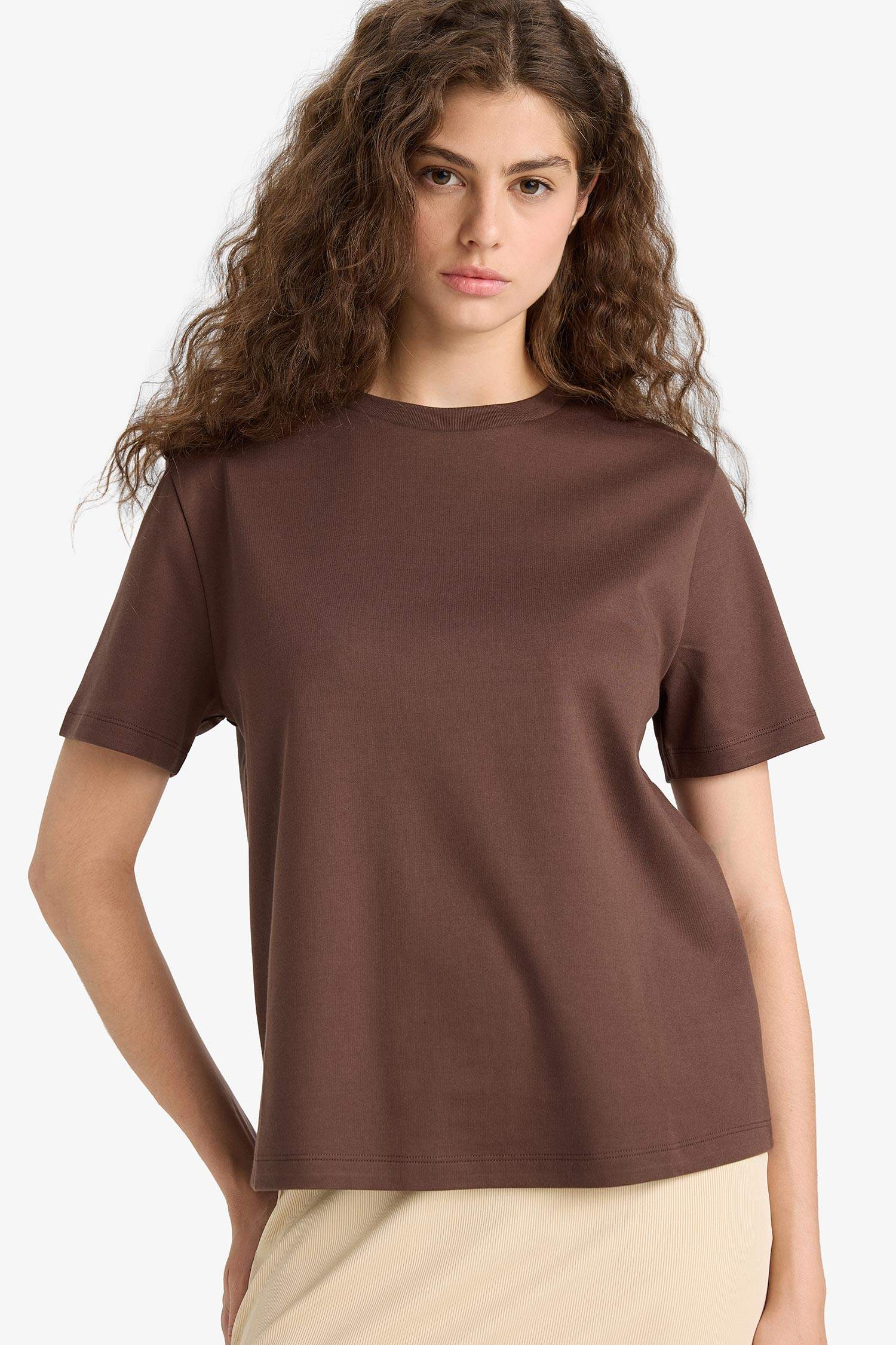 Regular Fit Crew Neck Short Sleeve T-Shirt