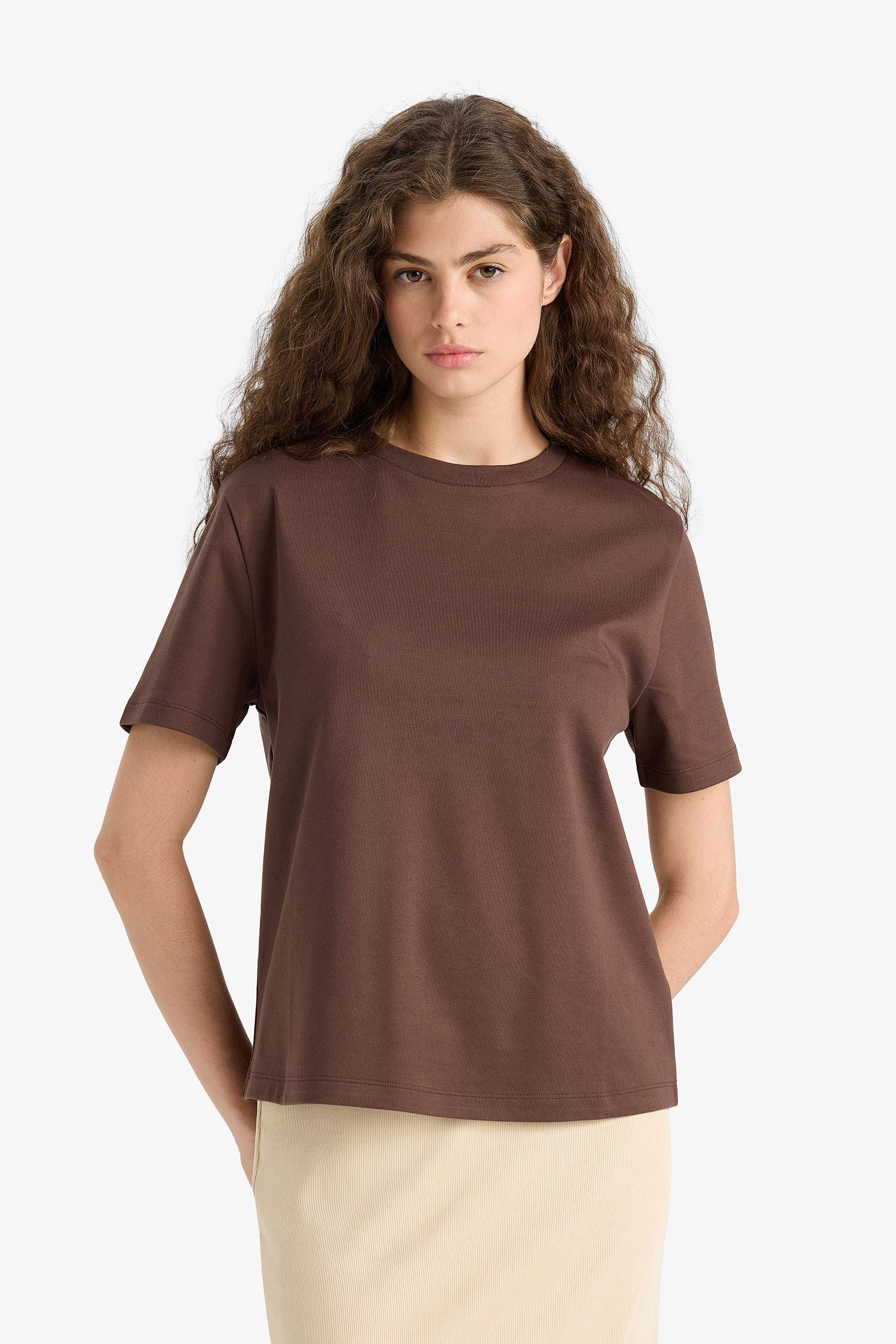 Regular Fit Crew Neck Short Sleeve T-Shirt