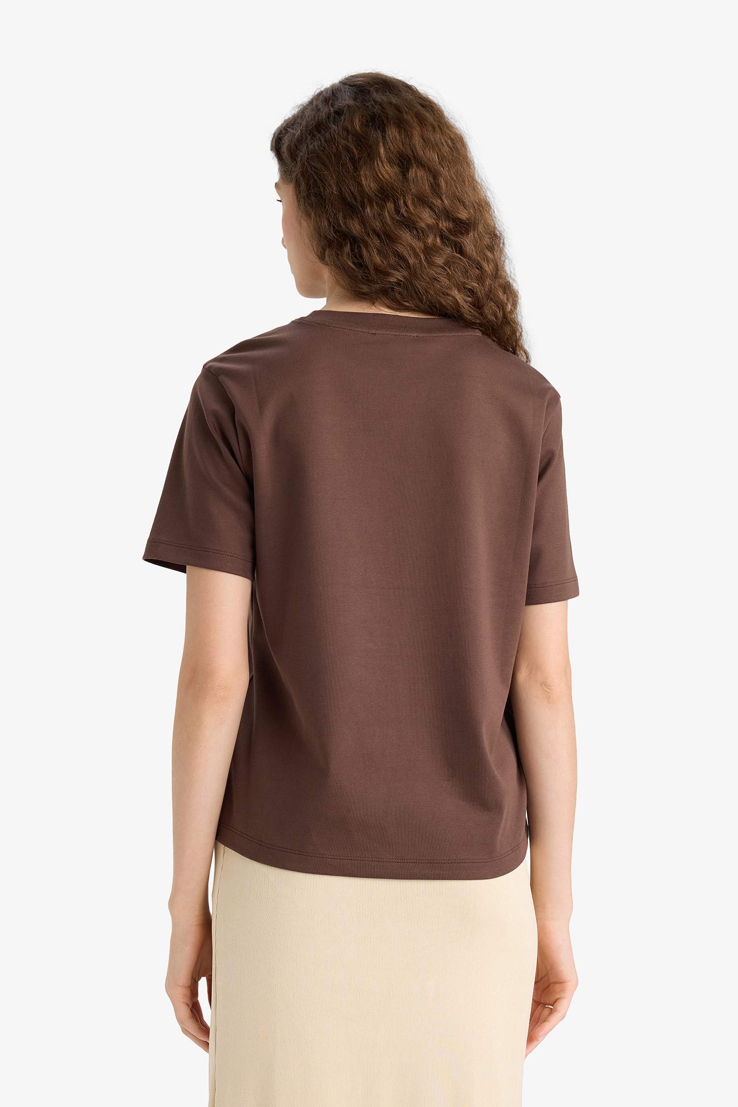 Regular Fit Crew Neck Short Sleeve T-Shirt