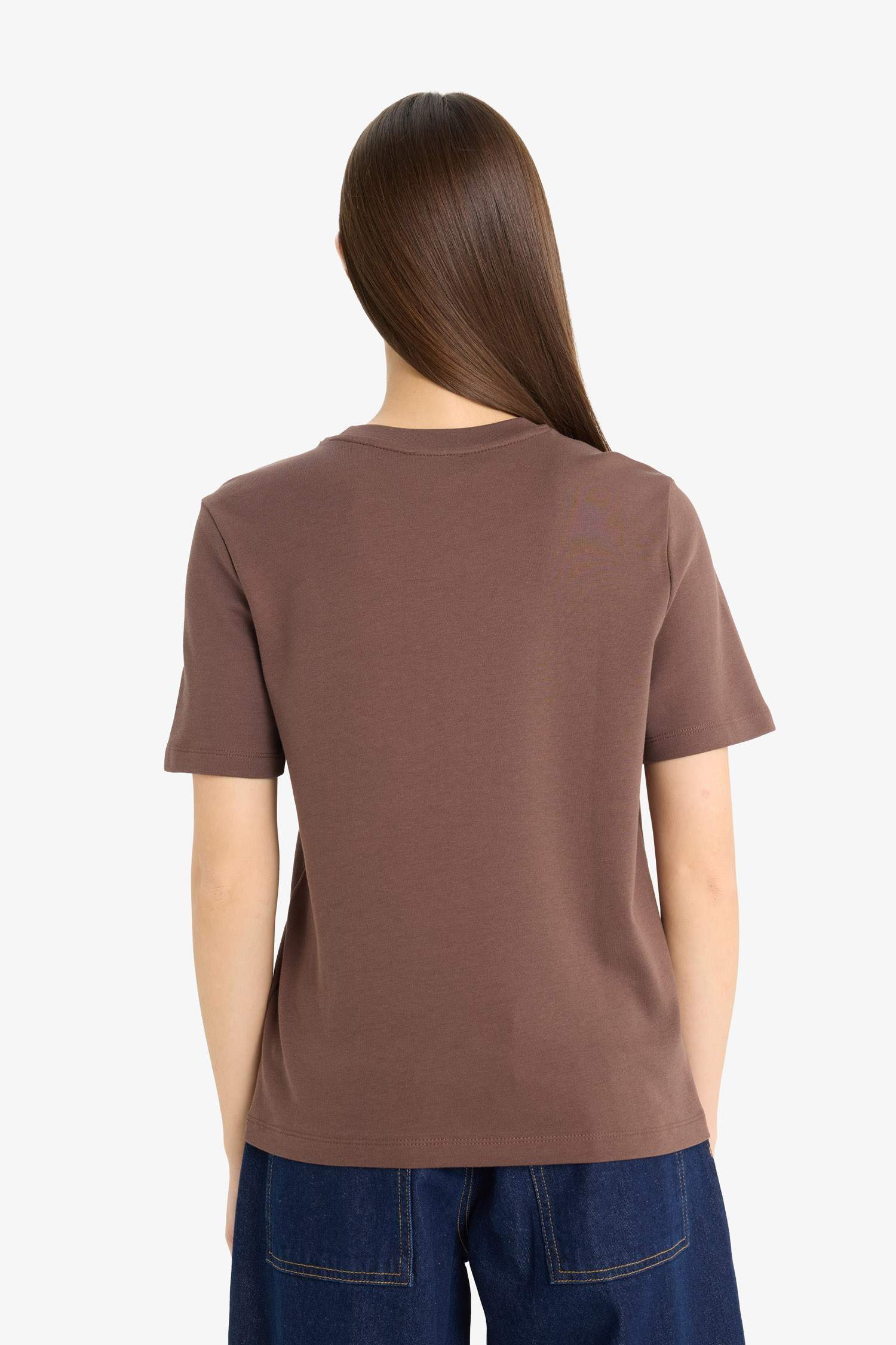 Regular Fit Crew Neck Short Sleeve T-Shirt