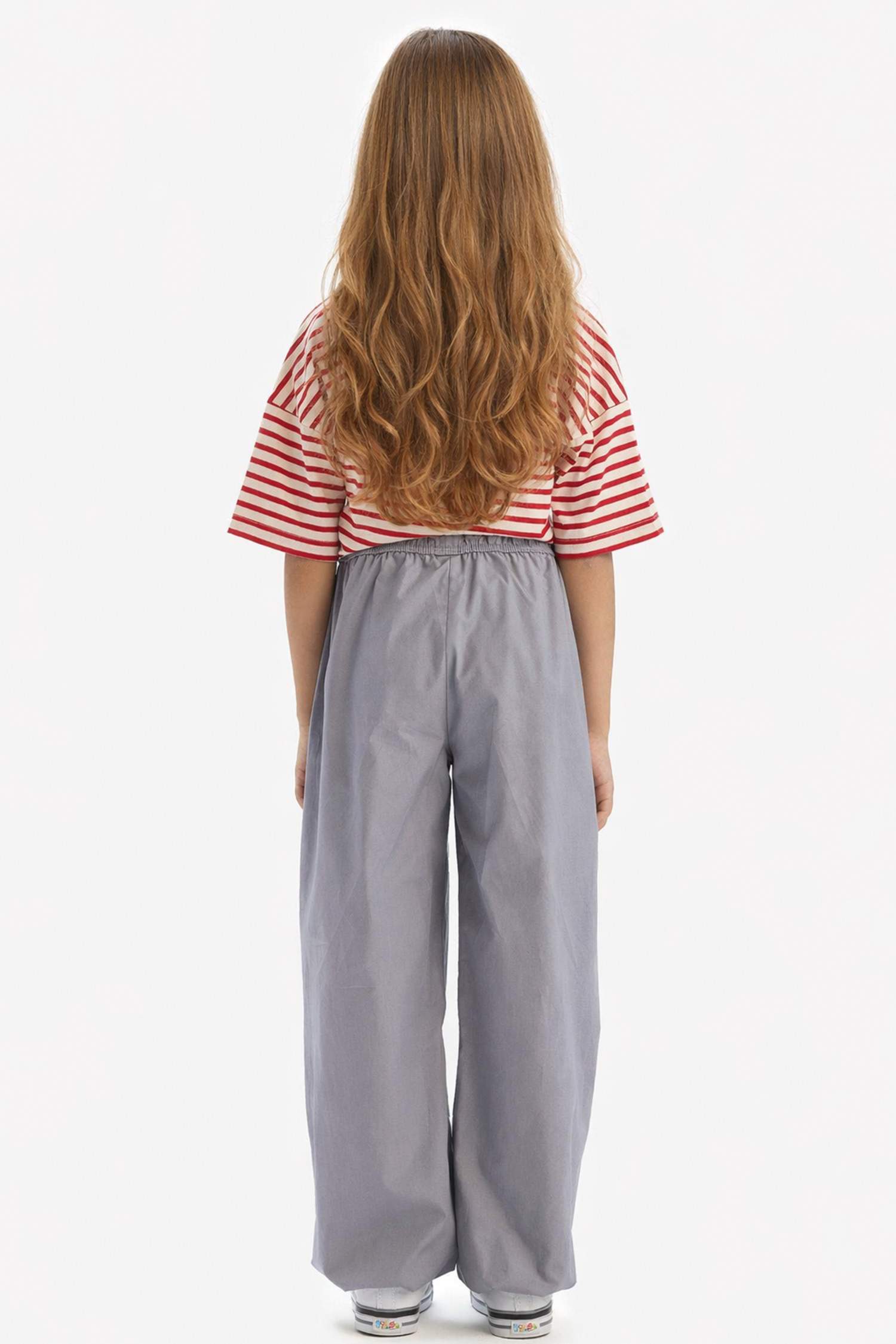 بنطرون بناتي جوجر قطن برجل مطاطي