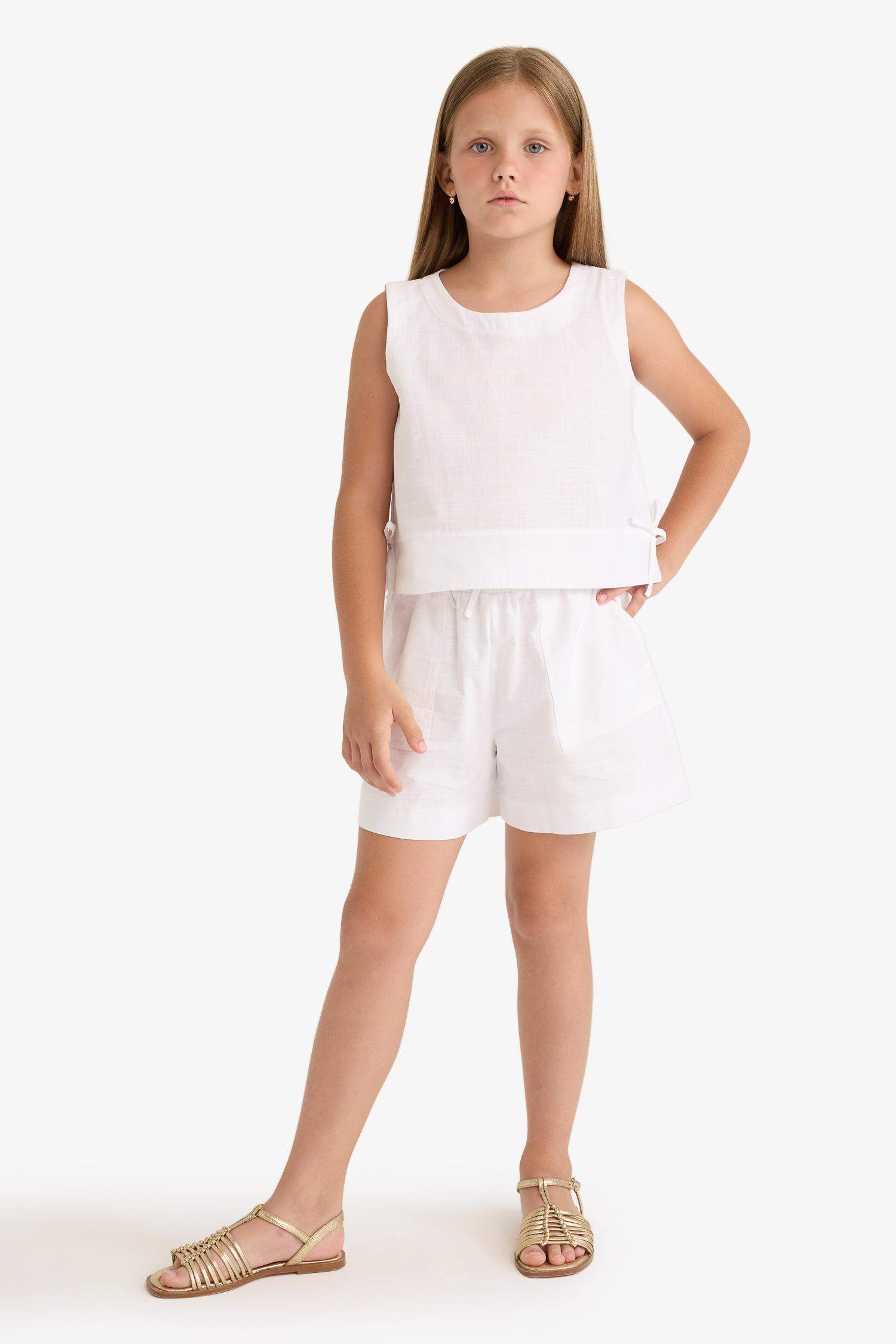 Girl Cotton Shorts