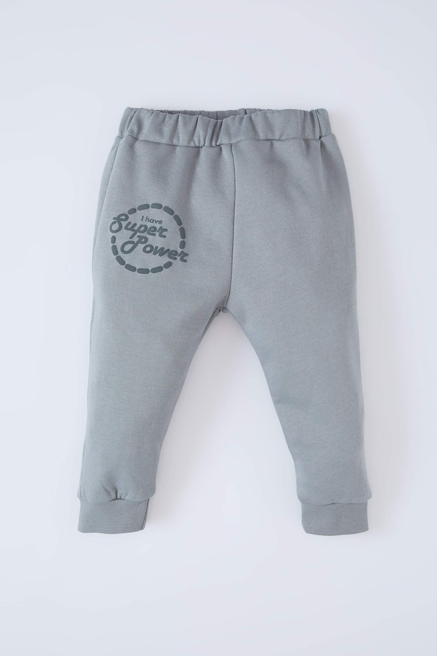Ensemble Sweatshirt à col rond imprimé et Jogging pour bébé garçon