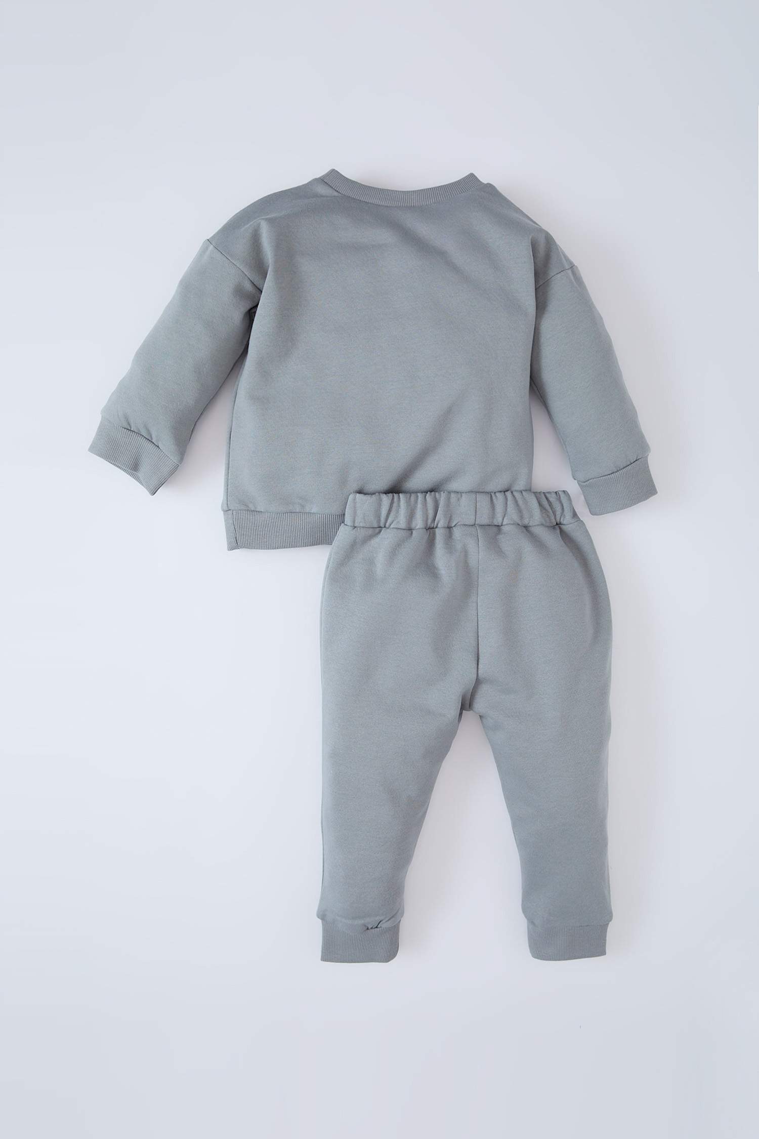 Ensemble Sweatshirt à col rond imprimé et Jogging pour bébé garçon
