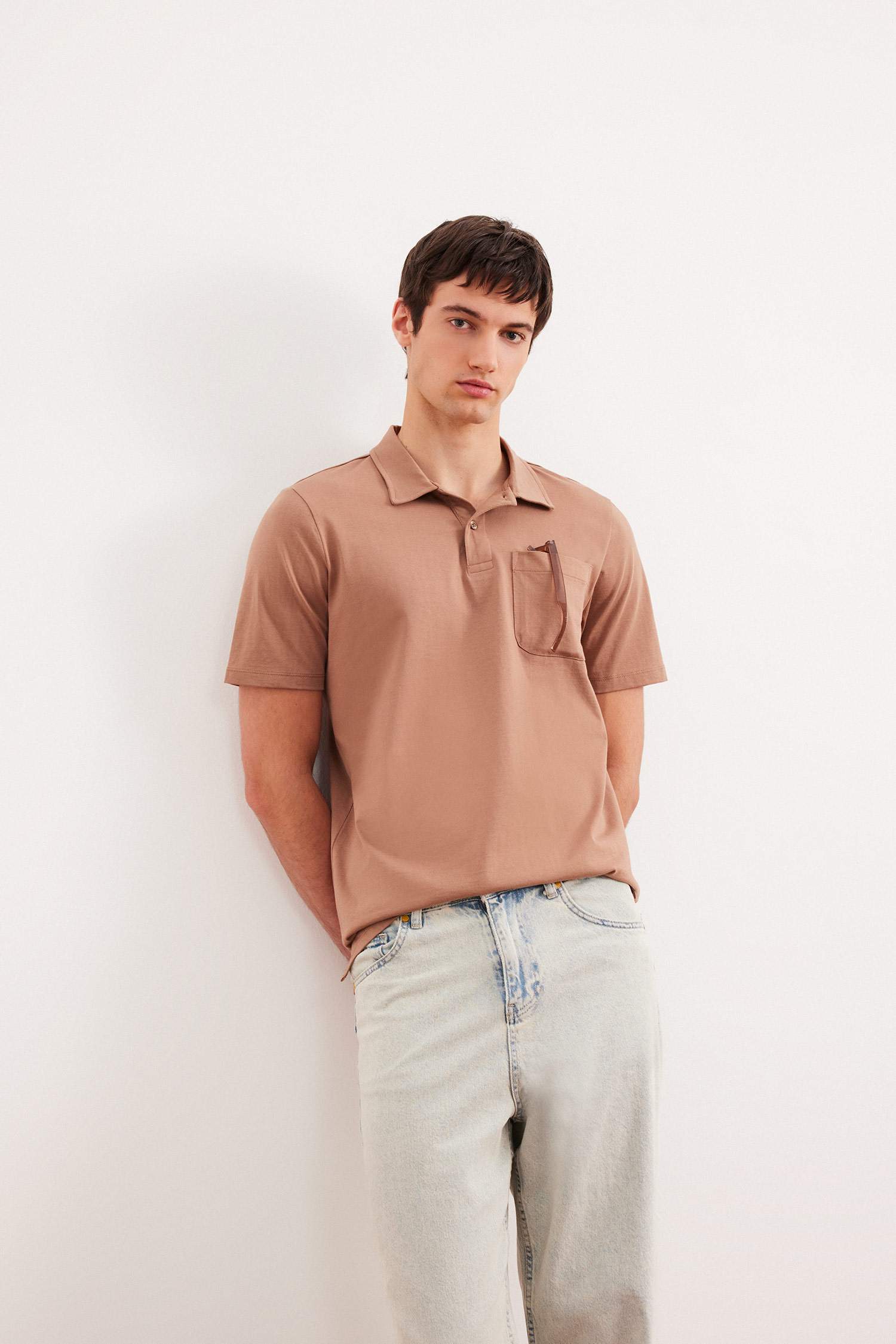 Regular Fit Short Sleeve Polo T-Shirt