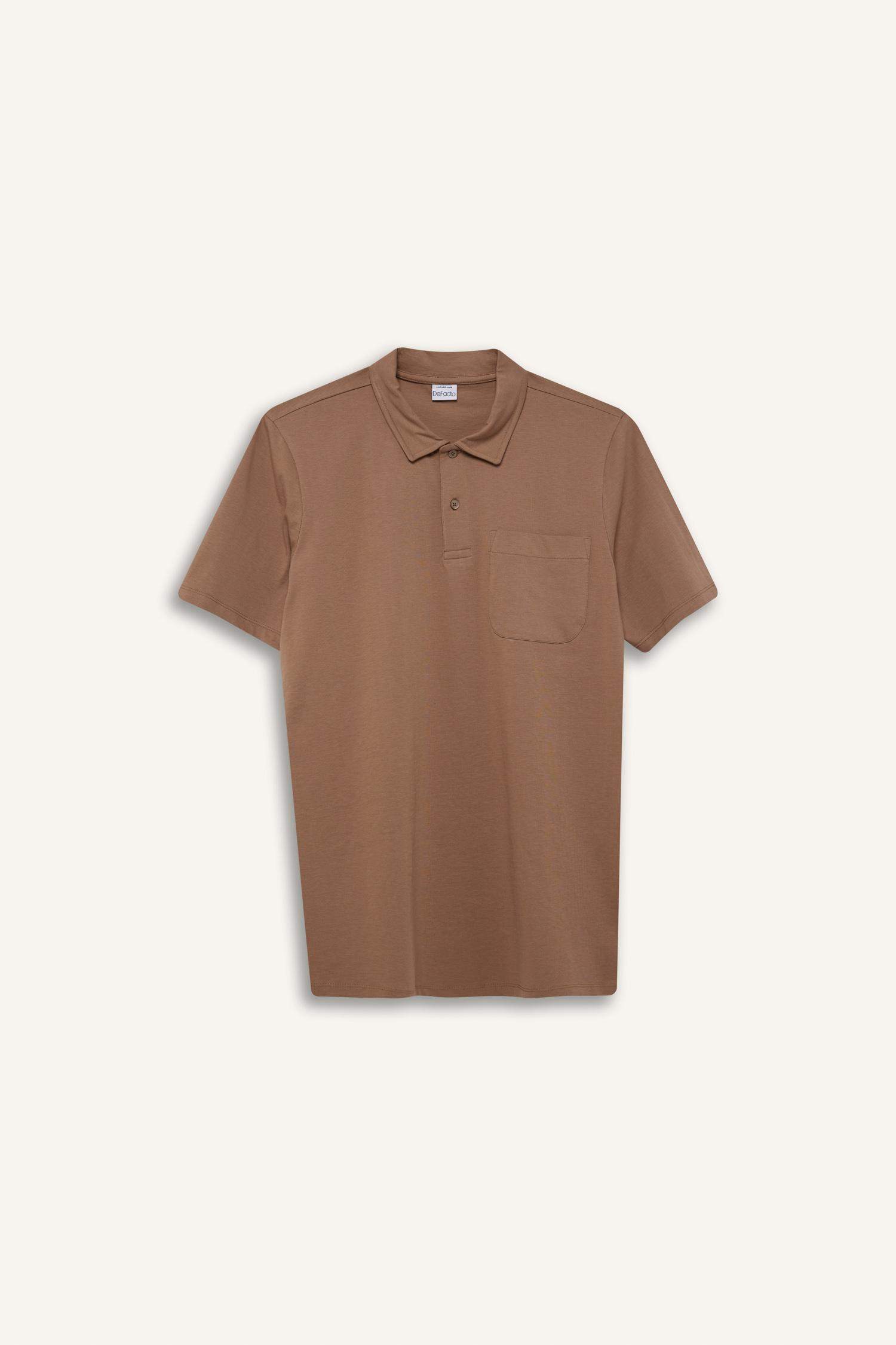 Regular Fit Short Sleeve Polo T-Shirt