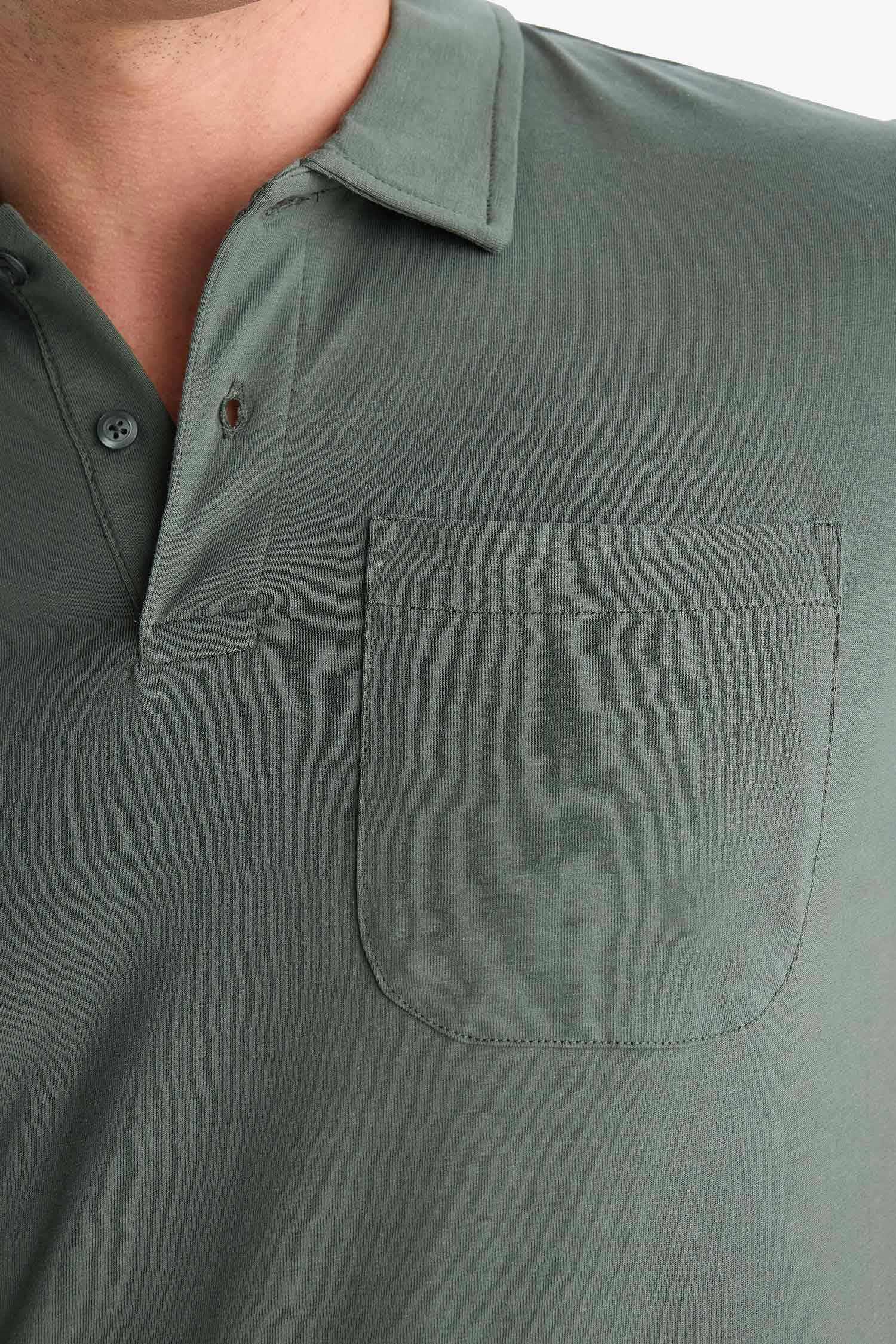 %100 Pamuk Regular Fit Polo Yaka Kısa Kollu Tişört