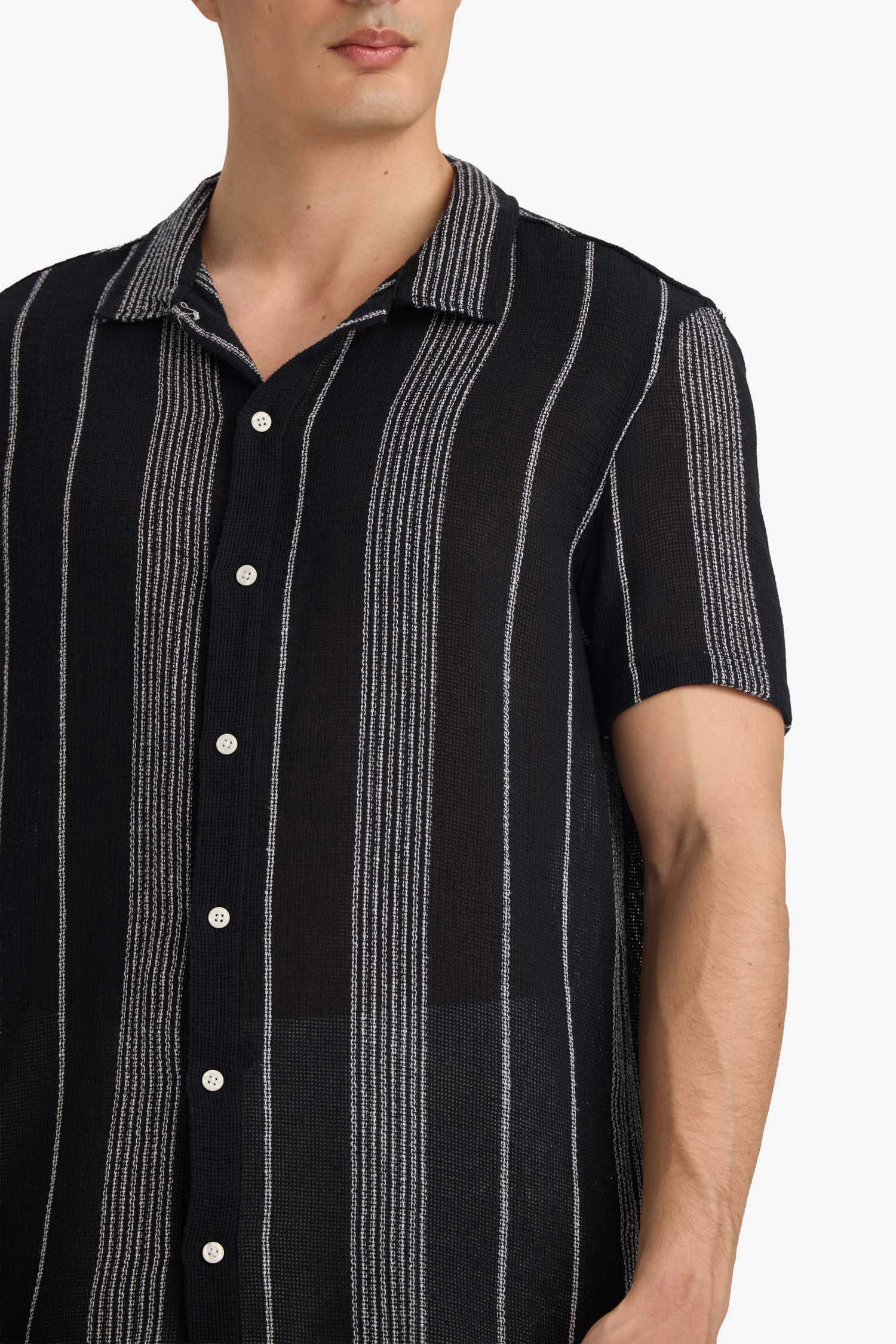 قميص بولو قطن نص ردن قصة عادية