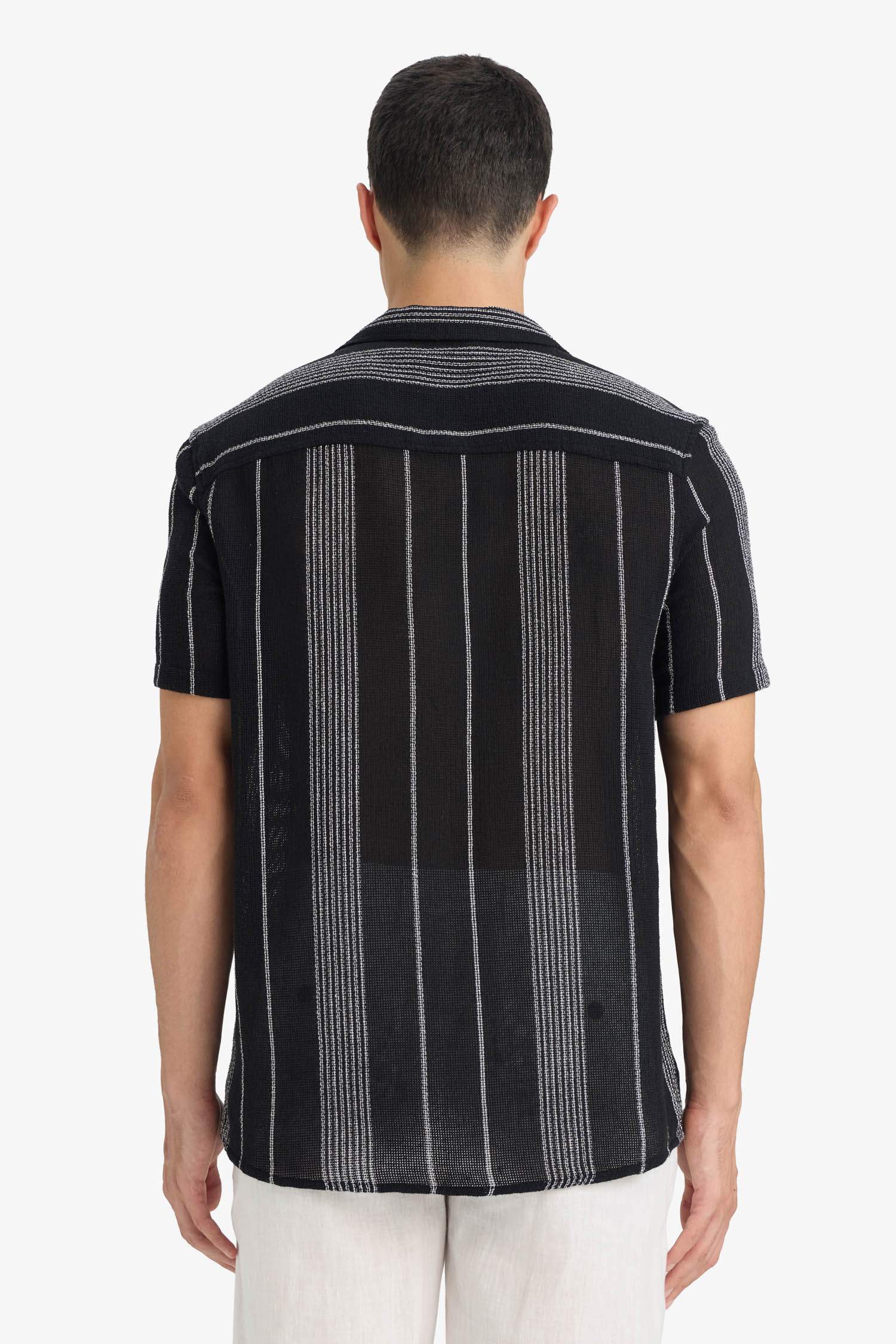 قميص بولو قطن نص ردن قصة عادية