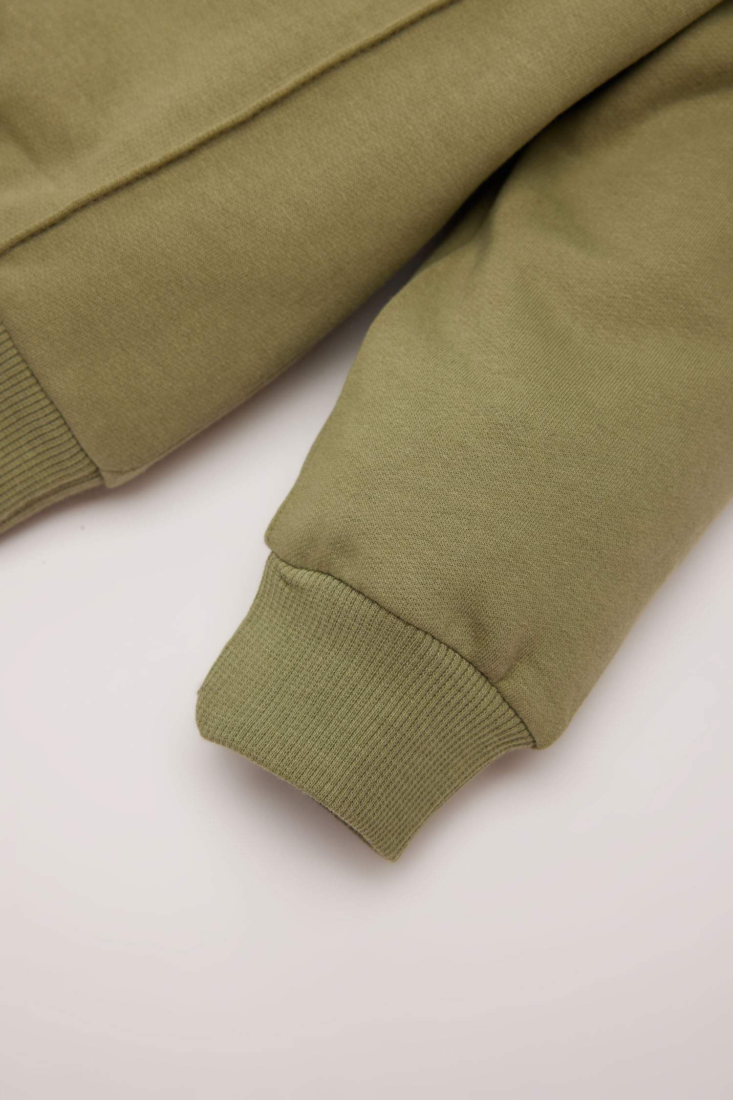 Erkek Bebek 2'li Takım Baskılı Sweatshirt Beli Lastikli Eşofman Altı