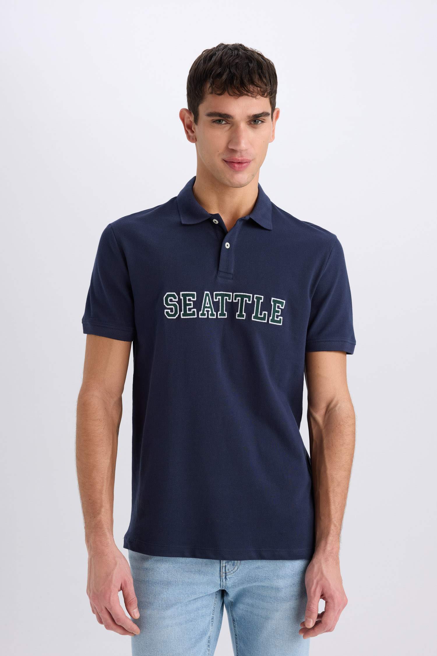 Regular Fit Polo Collar Polo T-Shirt