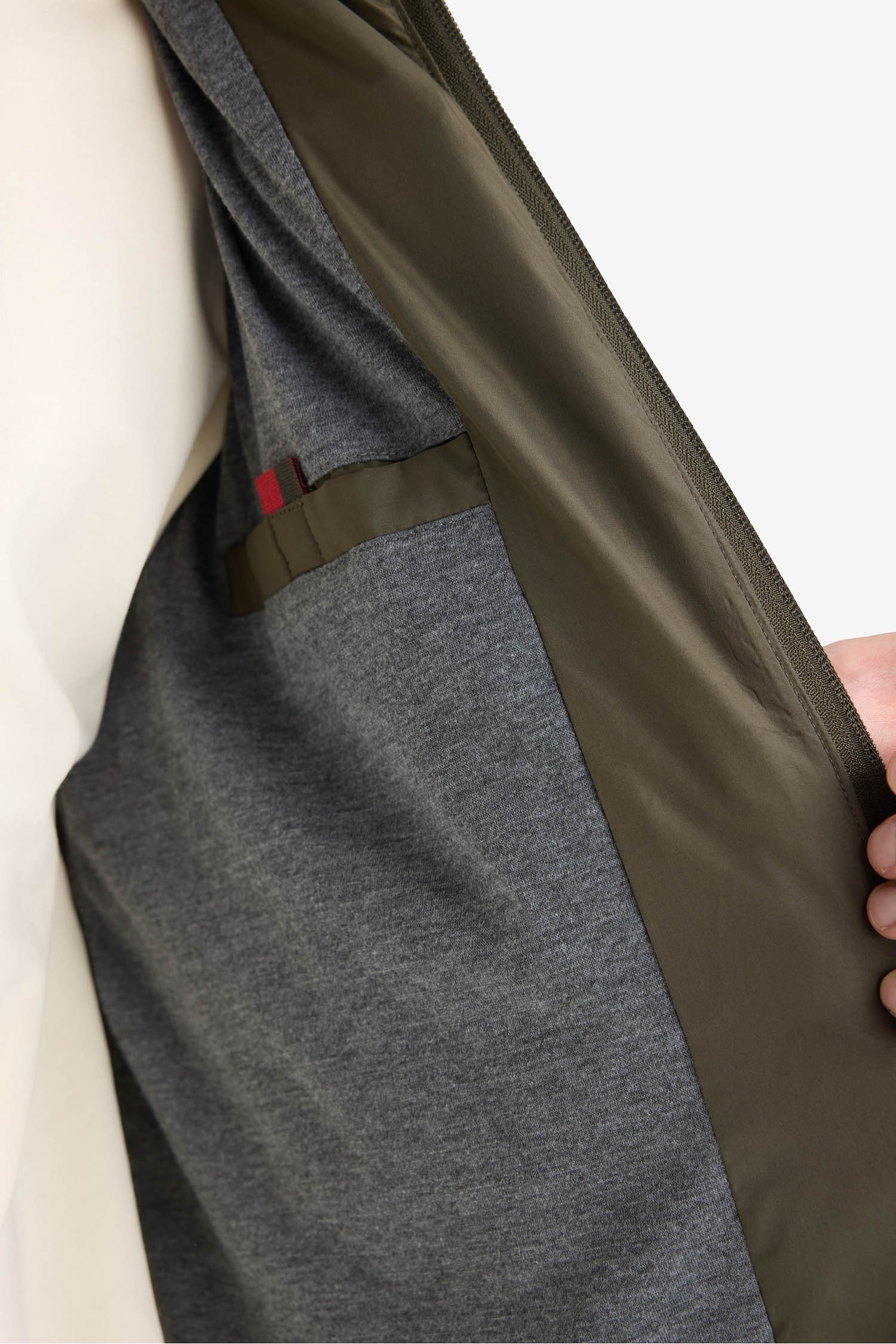 Su İtici Regular Fit Dik Yaka Astarlı Gizli Kapüşonlu Fermuarlı Cepli Mevsimlik Baharlık Mont