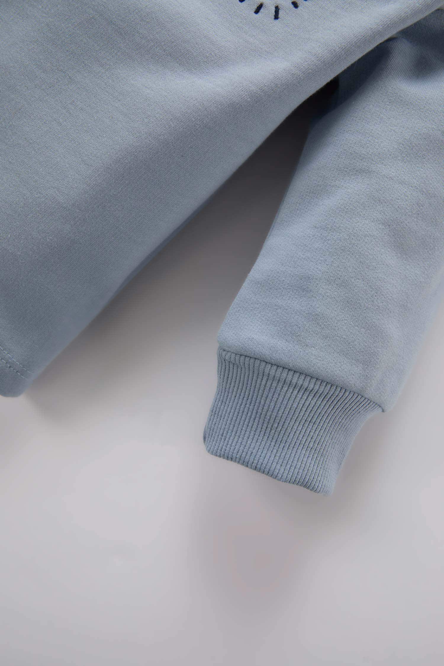 Ensemble Sweatshirt à col rond imprimé et Jogging pour bébé garçon