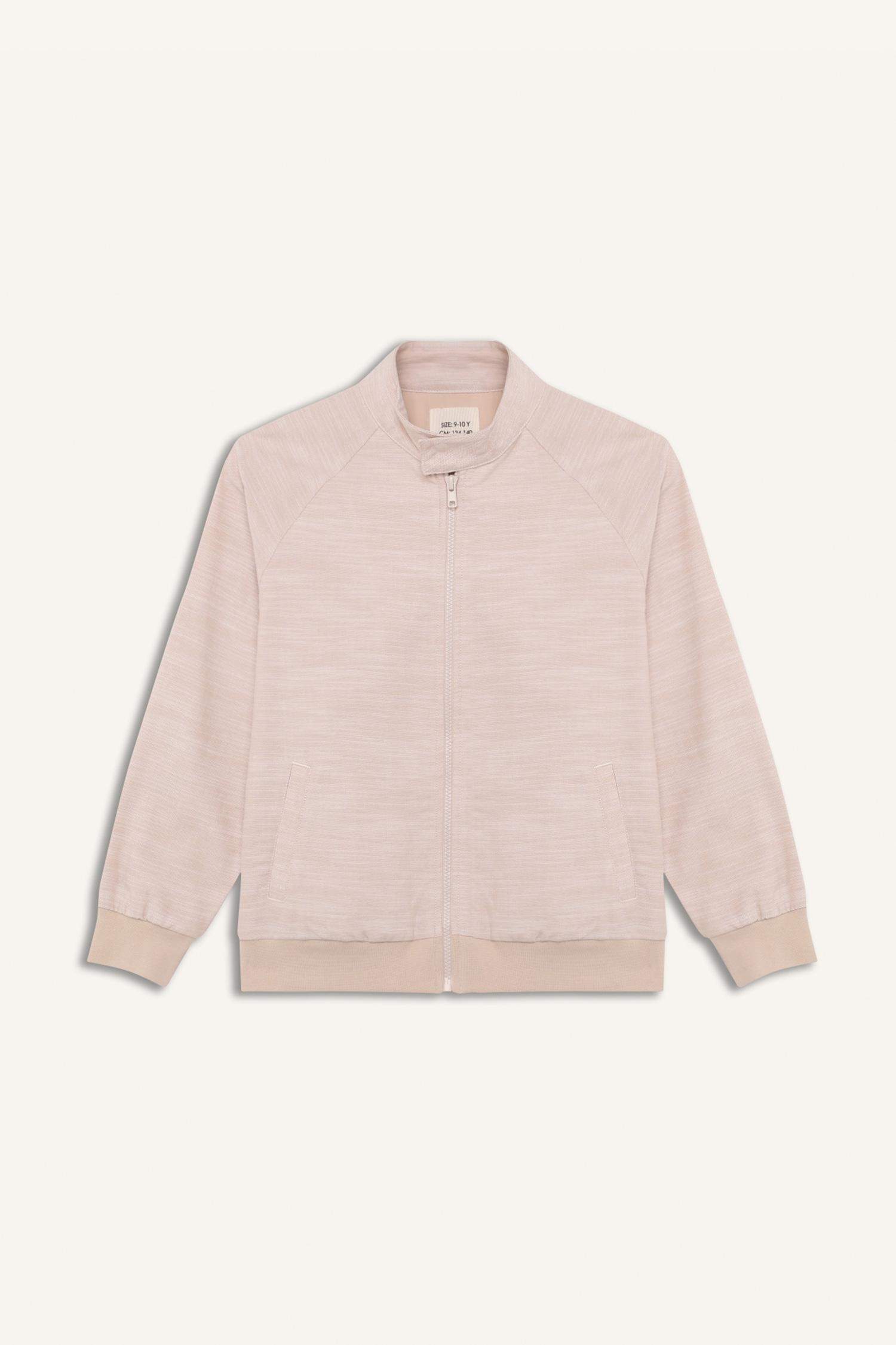 Erkek Çocuk Kolej Yaka Bomber Ceket