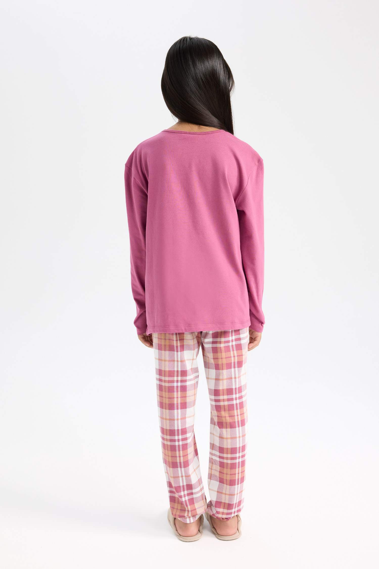 Girl Printed Top Bottom 2 Piece Pajama Set