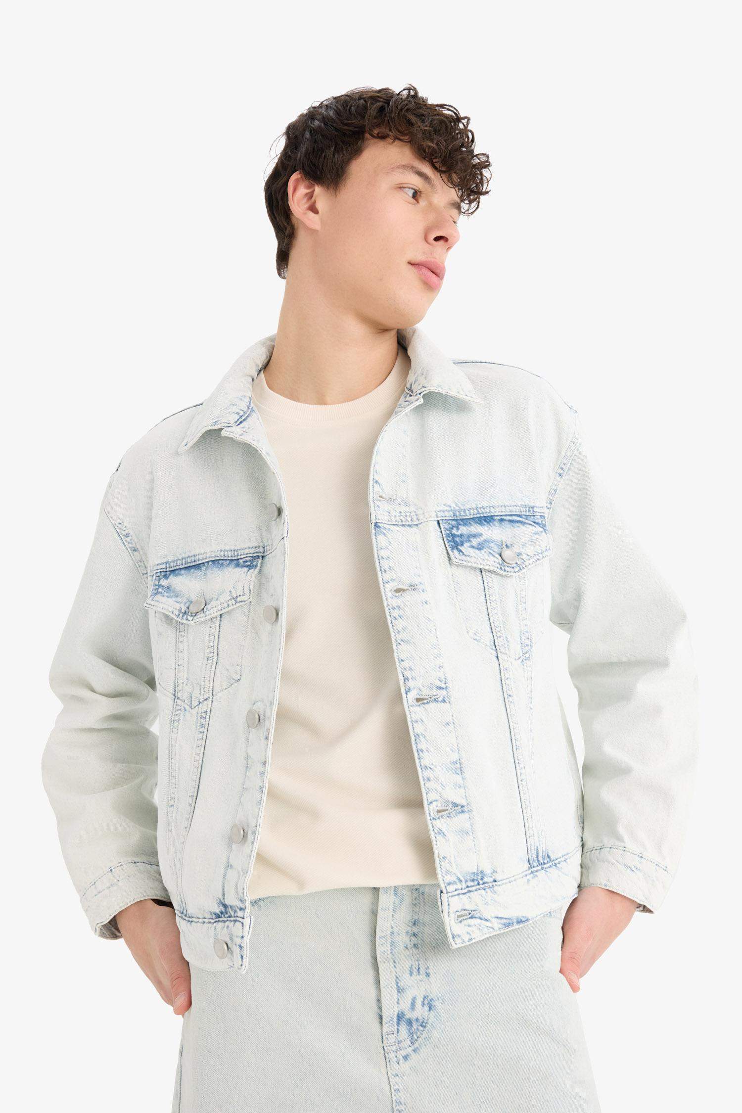 Veste en jean légère oversize