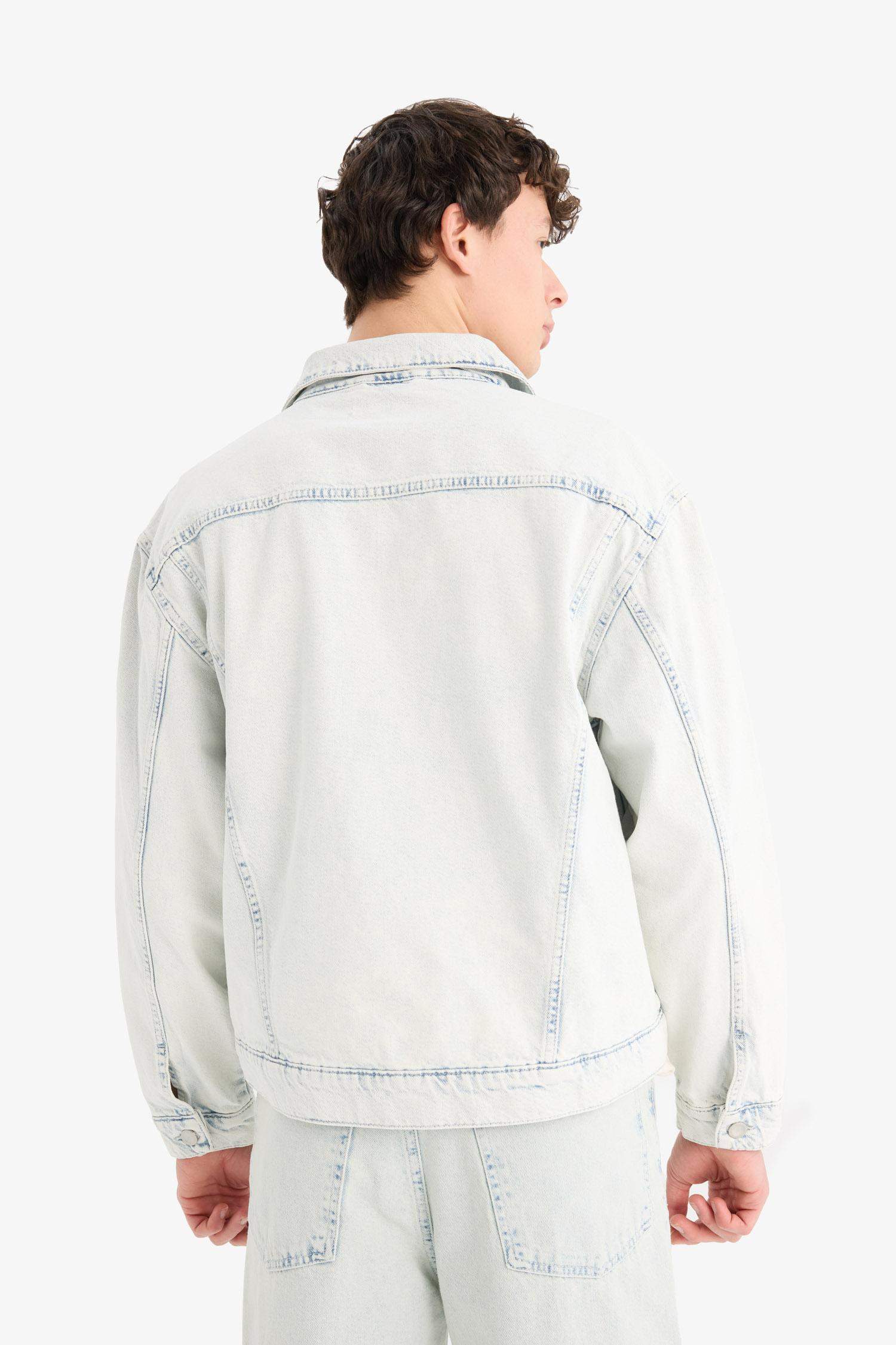 Veste en jean légère oversize