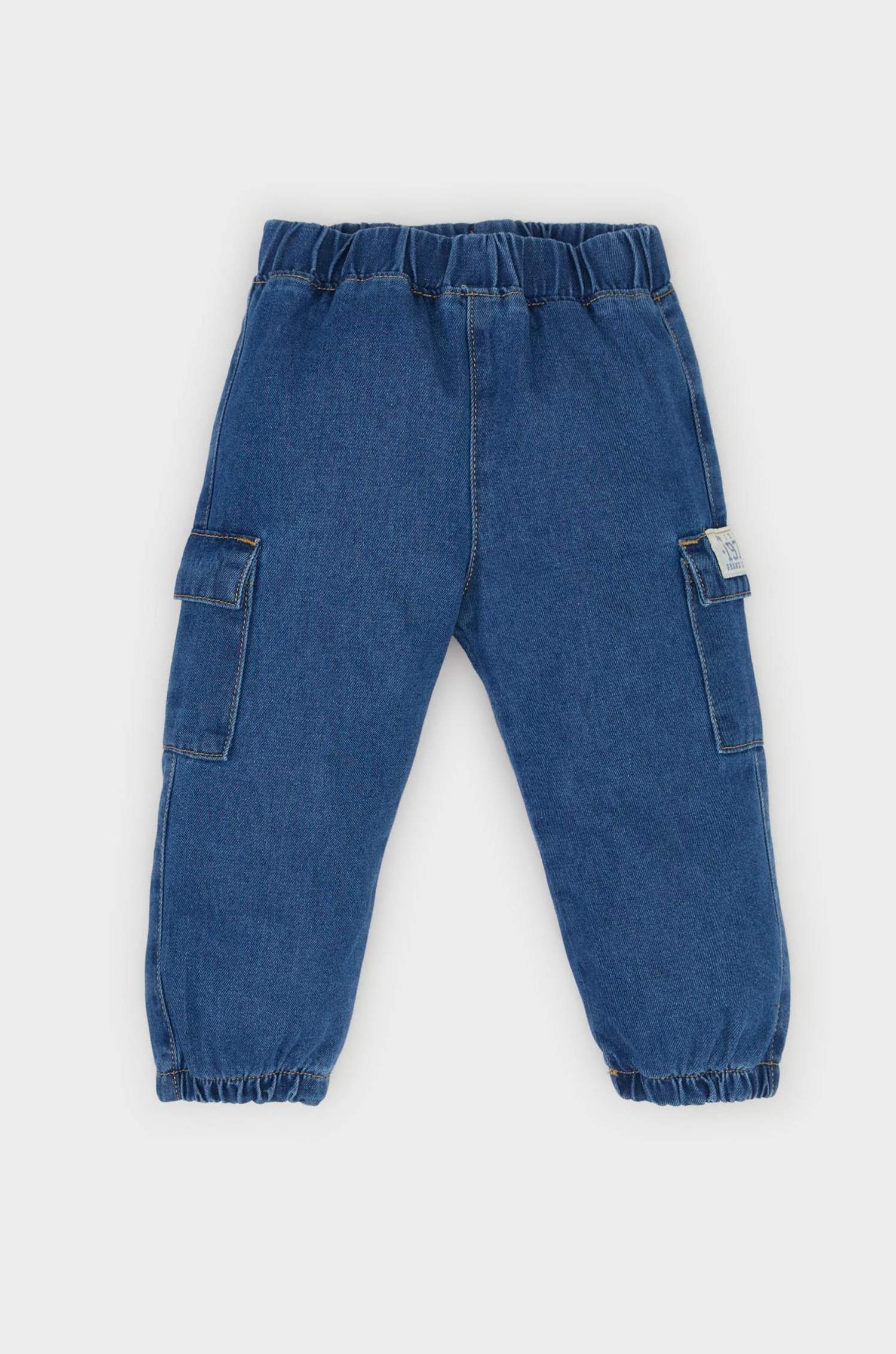 Baby Boy Elastic Banded Leg Jeans