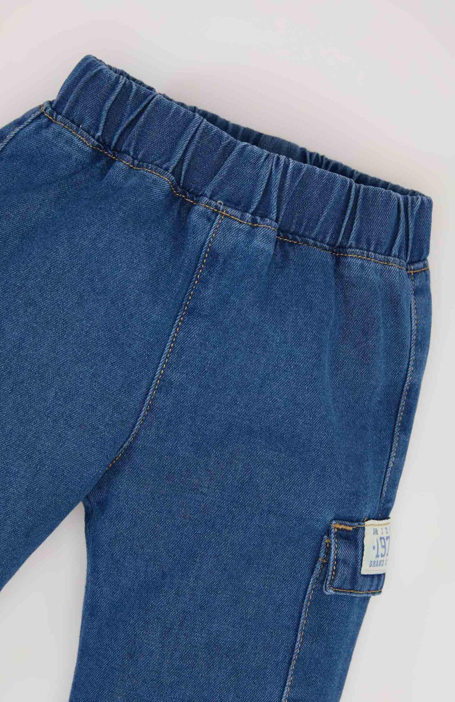 Baby Boy Elastic Banded Leg Jeans