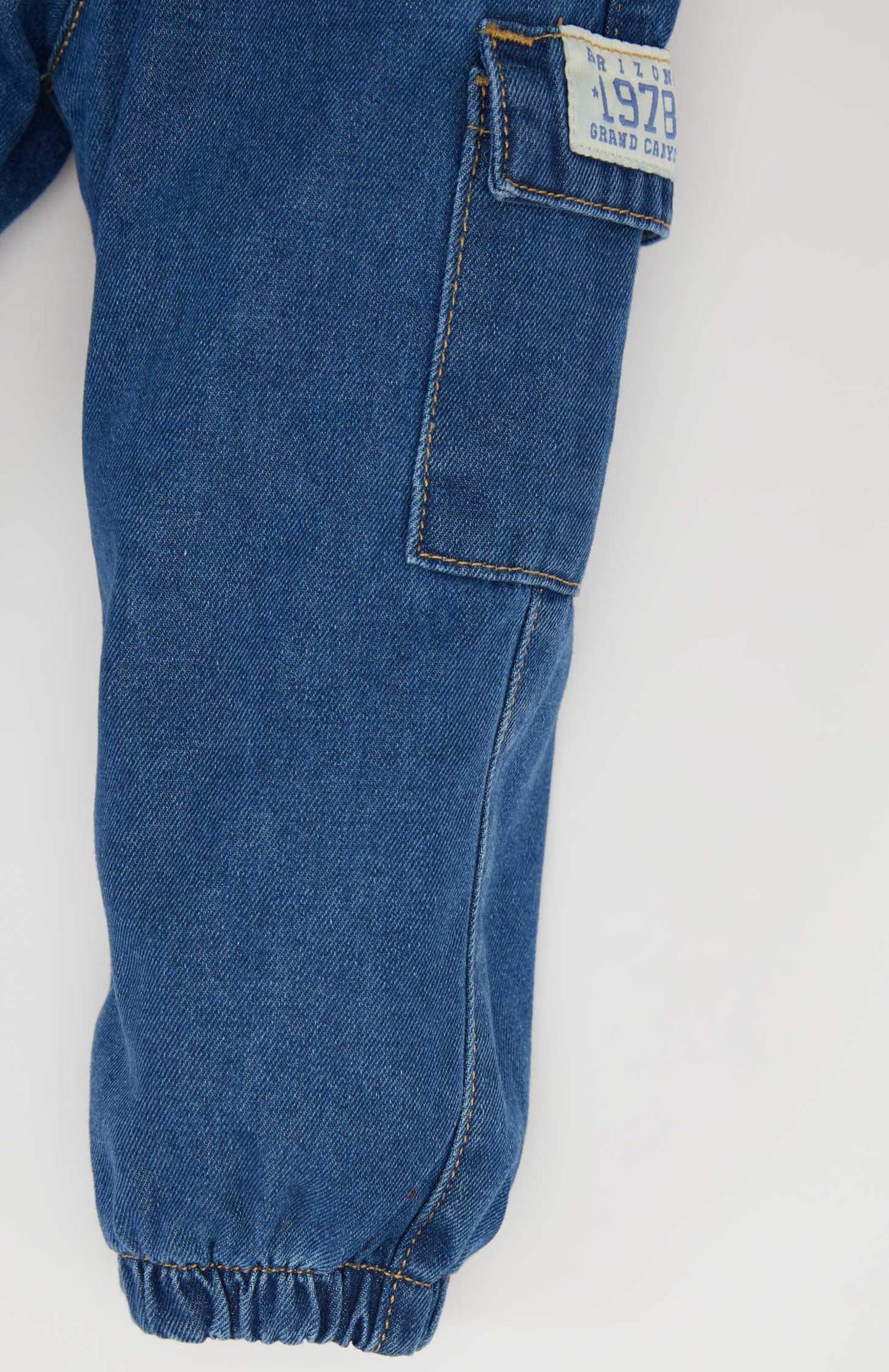 Baby Boy Elastic Banded Leg Jeans