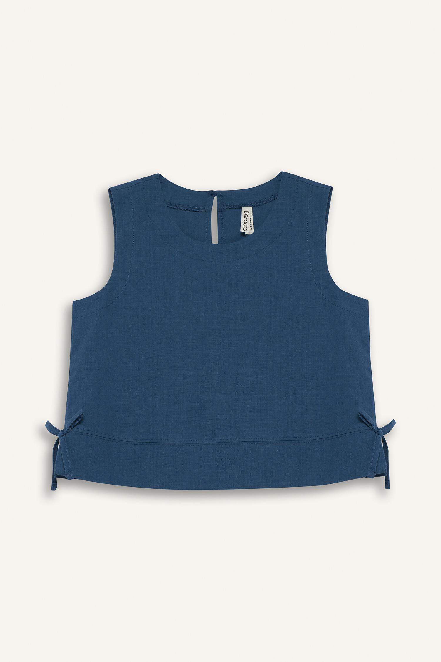 Блузка с коротким рукавом для девочек