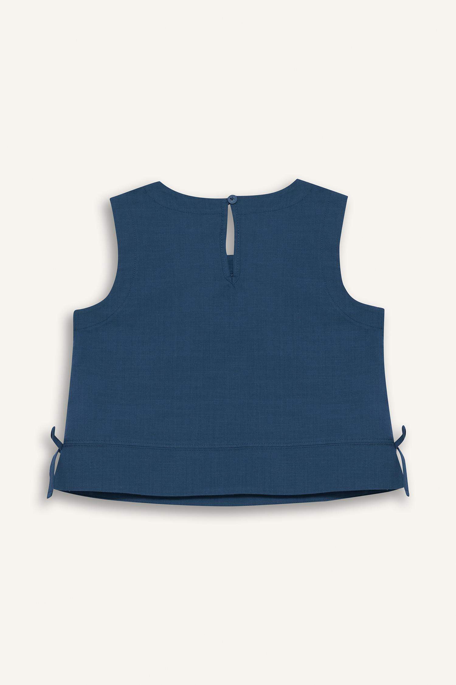 Блузка с коротким рукавом для девочек