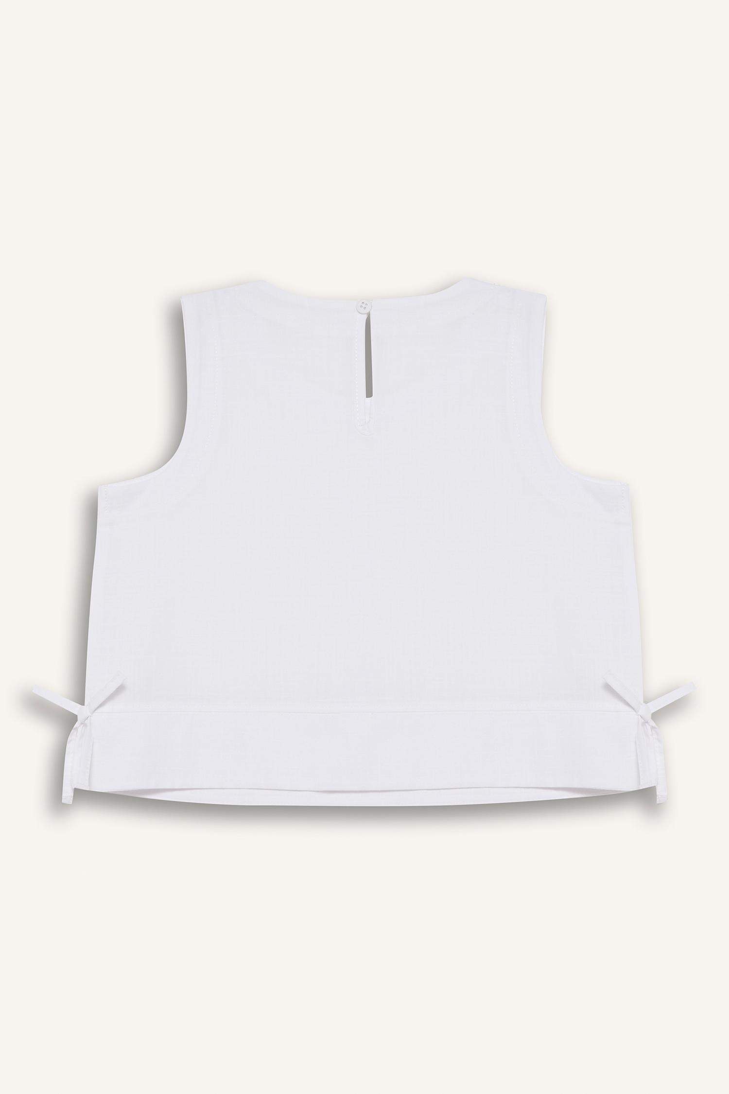 Girl Short Sleeve Blouse