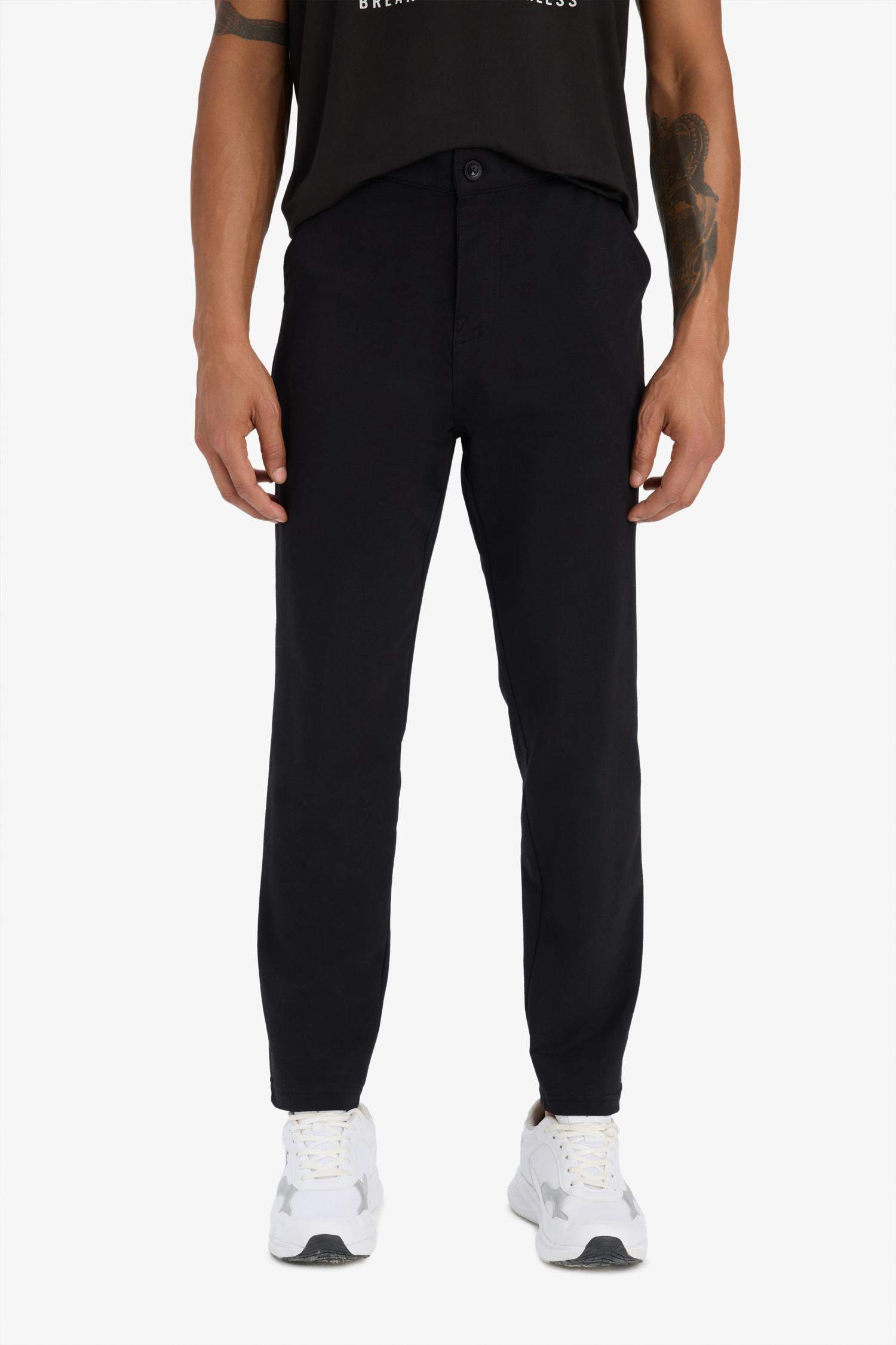 Slim Fit Dar Kesim Çift Cepli Standart Paça Esnek Multifonksiyonel Sporcu Jogger