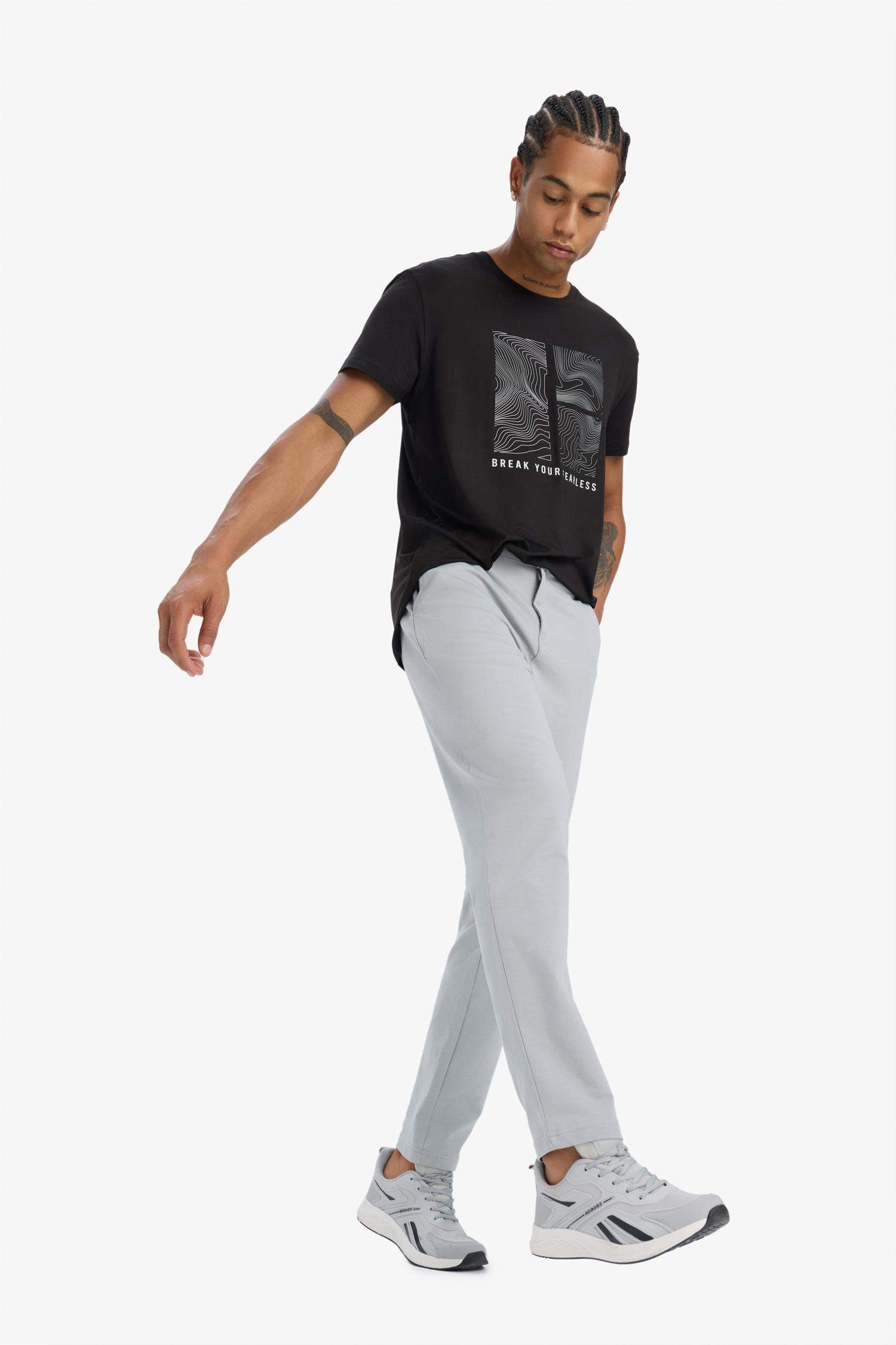 DeFactoFit Slim Fit Dar Kesim Esnek Multifonksiyonel Çift Cepli Standart Paça Sporcu Jogger