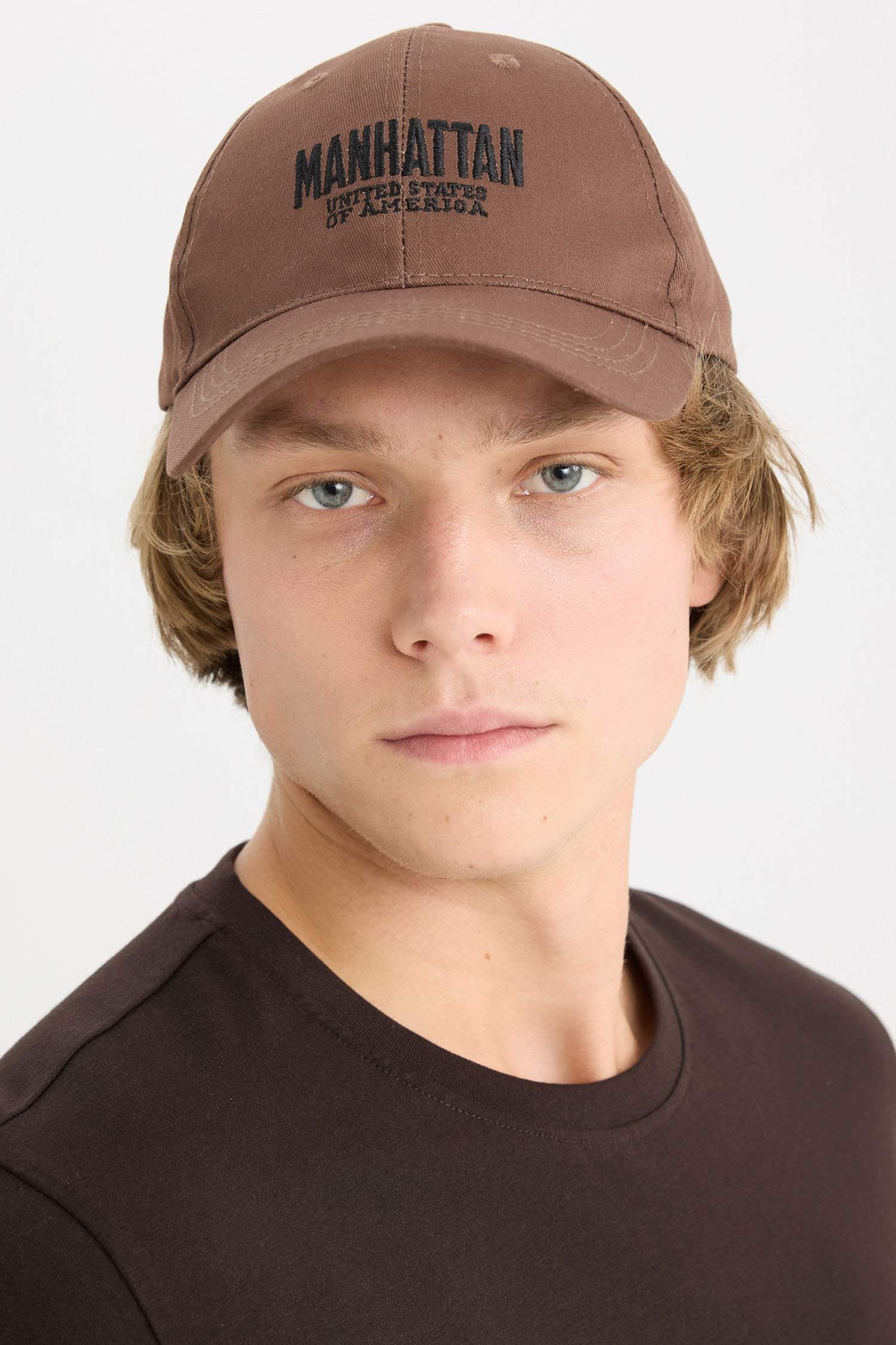 Man Cotton Embroidered Hat