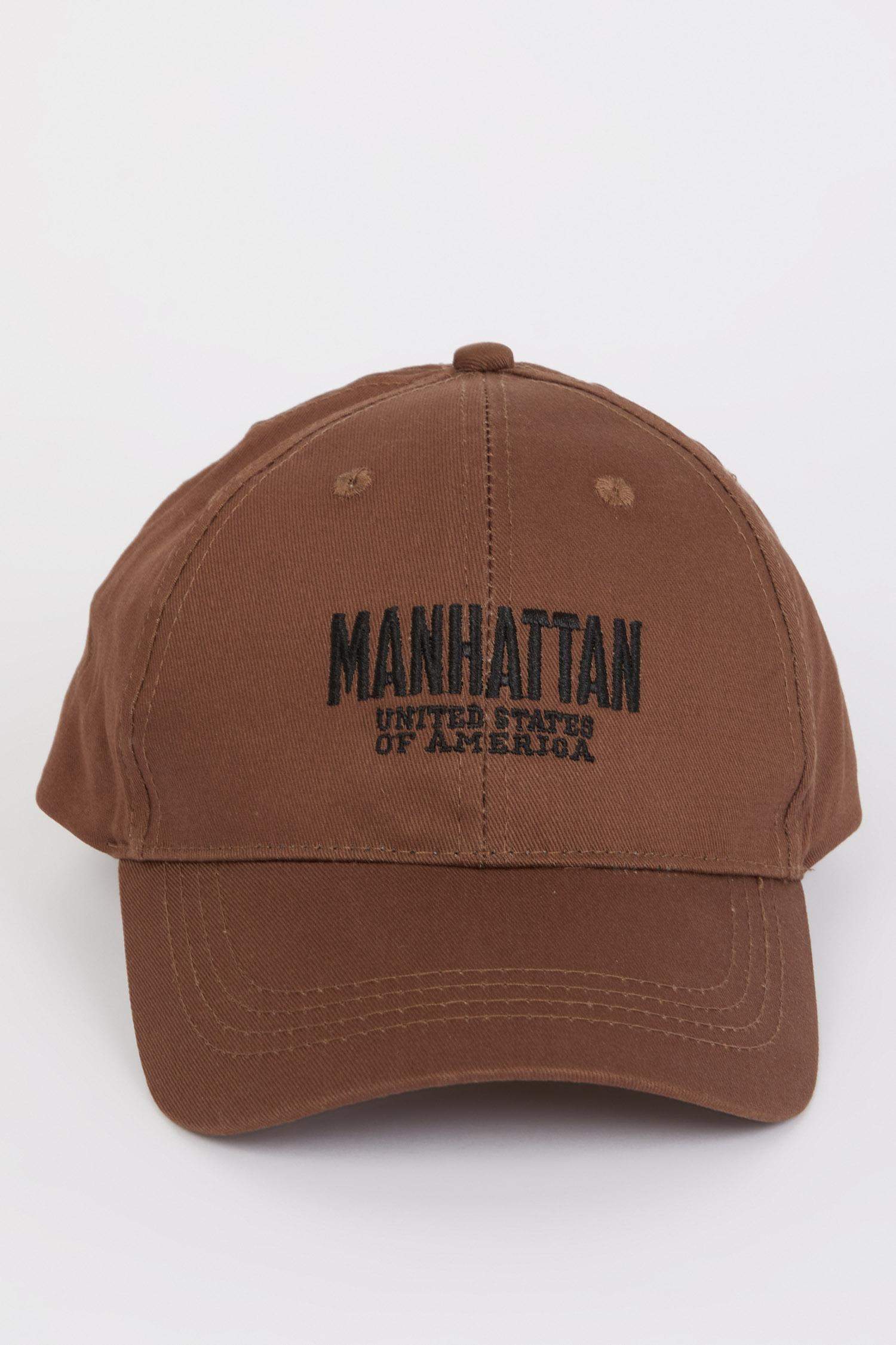 Man Cotton Embroidered Hat