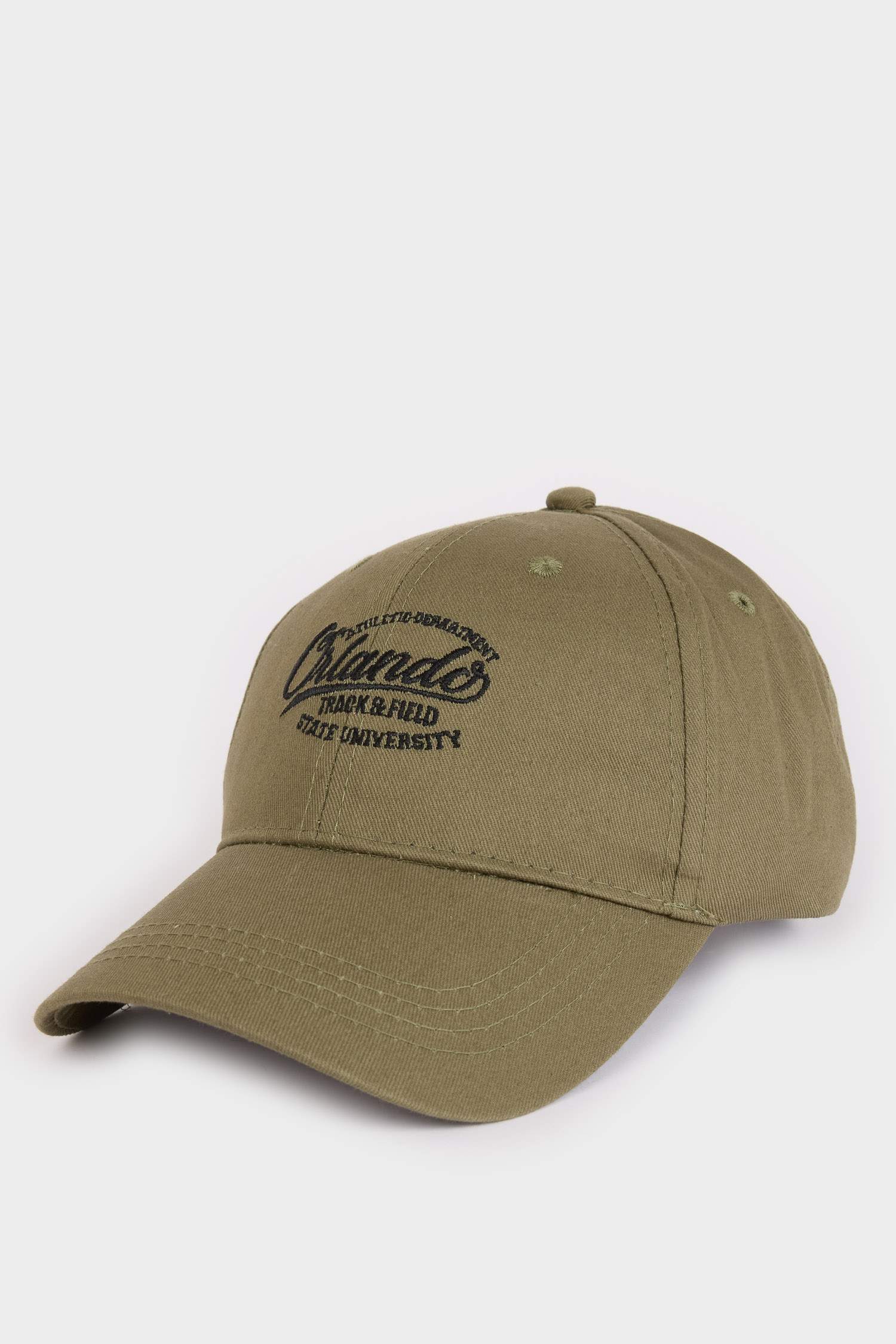 Man Cotton Embroidered Hat